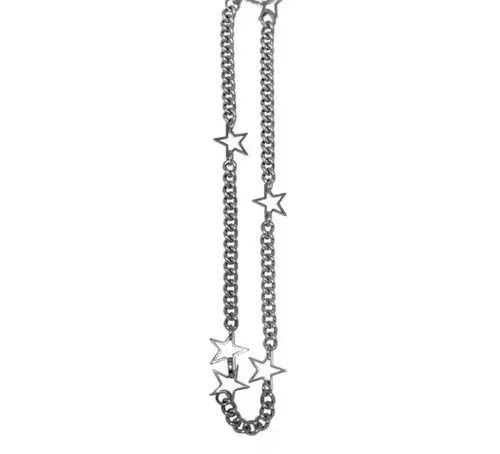 Jewelry Punk Hollow Star Necklaces Size ONE SIZE - 2 Thumbnail