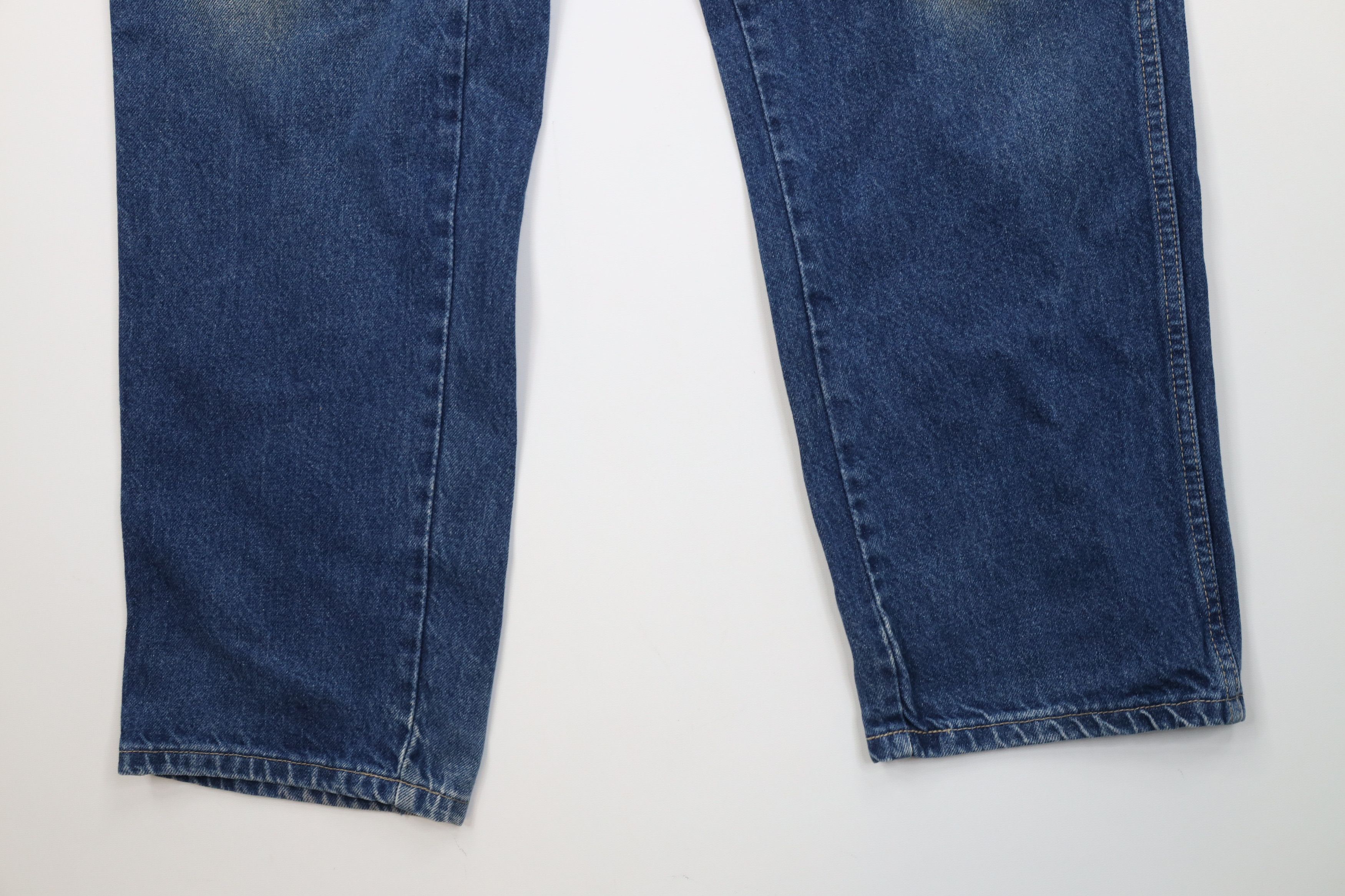 Dickies Vintage 90s Dickies Bootcut Denim Jeans Blue Cotton Workwear Size US 38 / EU 54 - 4 Thumbnail