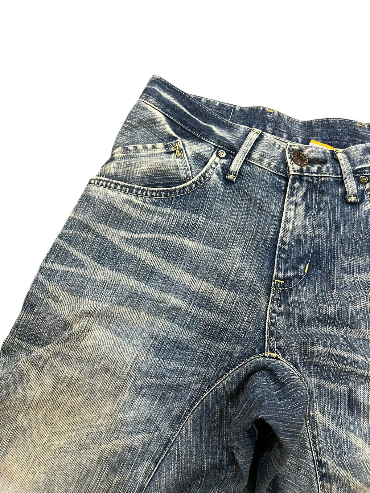 Edwin 💥Flare💥Edwin XV-Function Backle Back Faded Jean Size US 29 - 5 Thumbnail