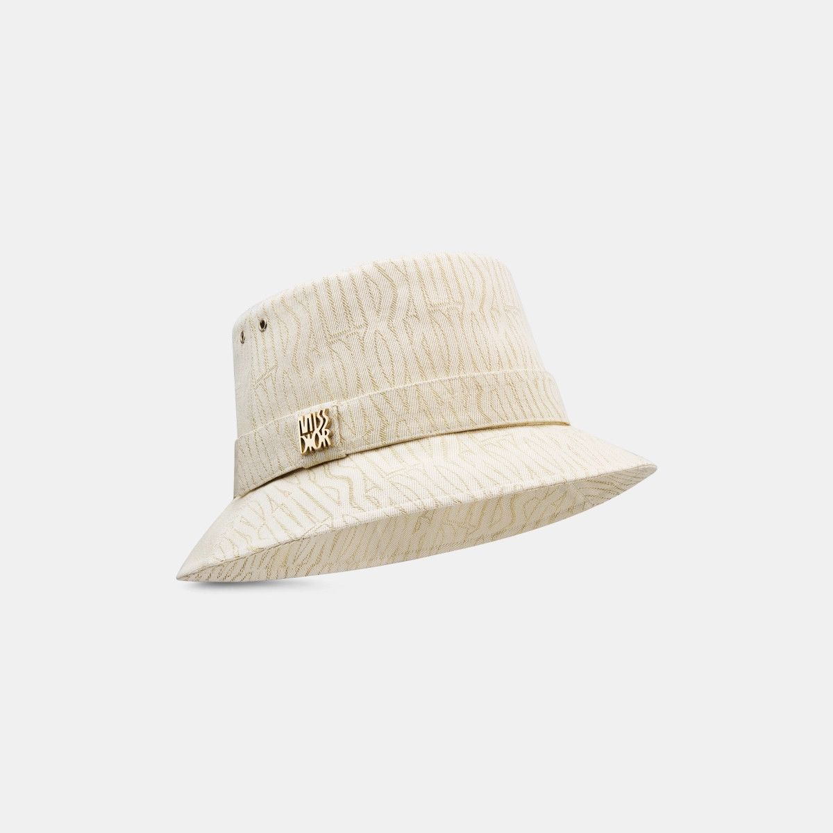 Dior o1w1db10326 Size:OS/Brim Bucket Hat in White/Multi Size ONE SIZE - 1 Thumbnail
