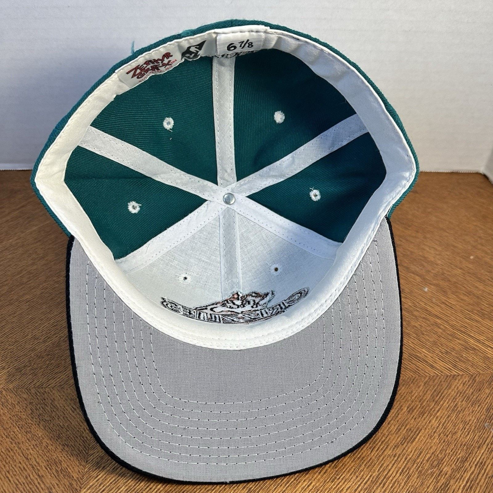 Zephyr VTG 90's Denver Grizzlies IHL Fitted Hat 6 7/8 Deadstock New Size ONE SIZE - 5 Thumbnail