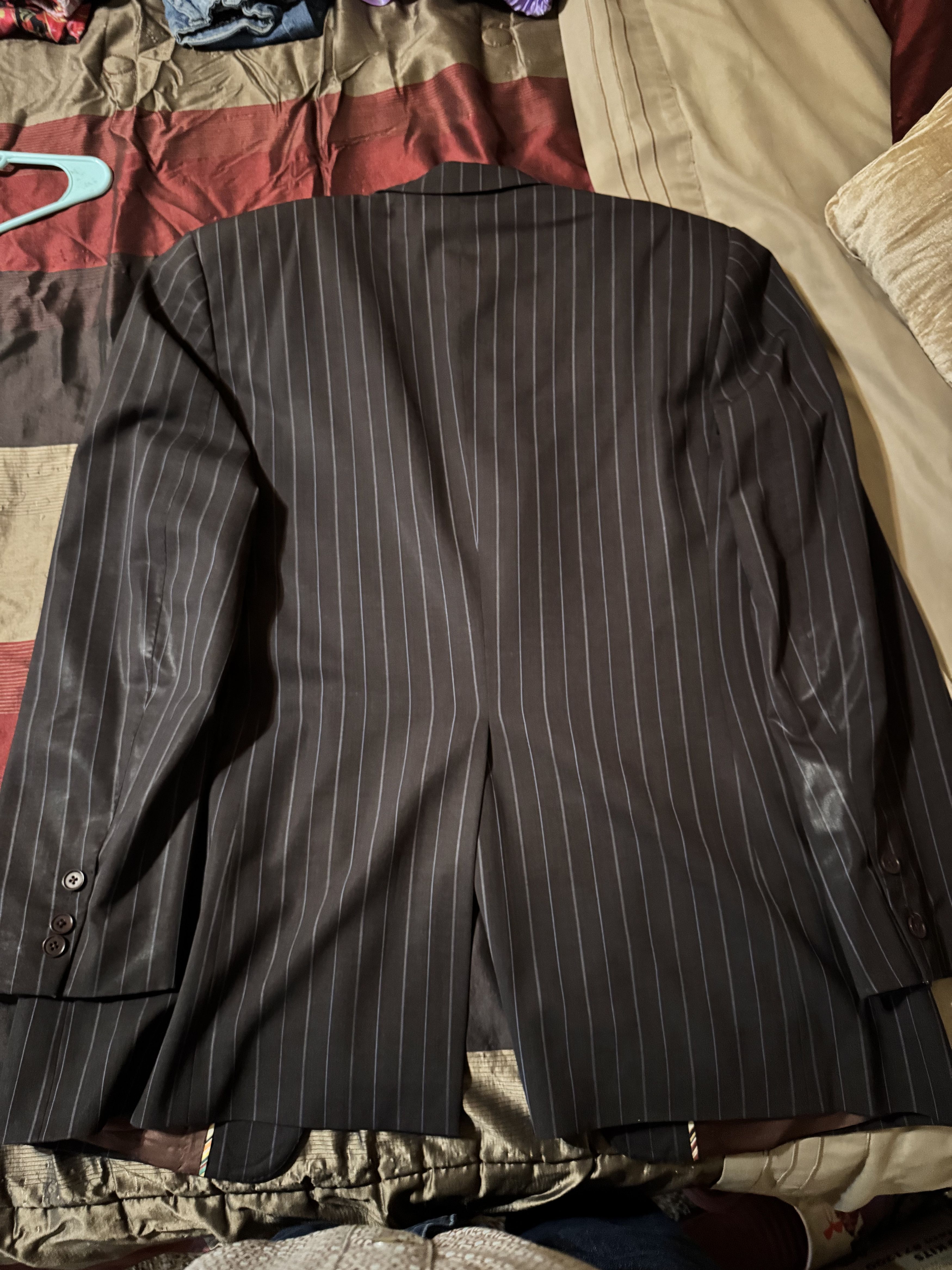 Paul Smith Paul Smith London Pinstripe Blazer Lined Tailoring Size 42R - 6 Thumbnail