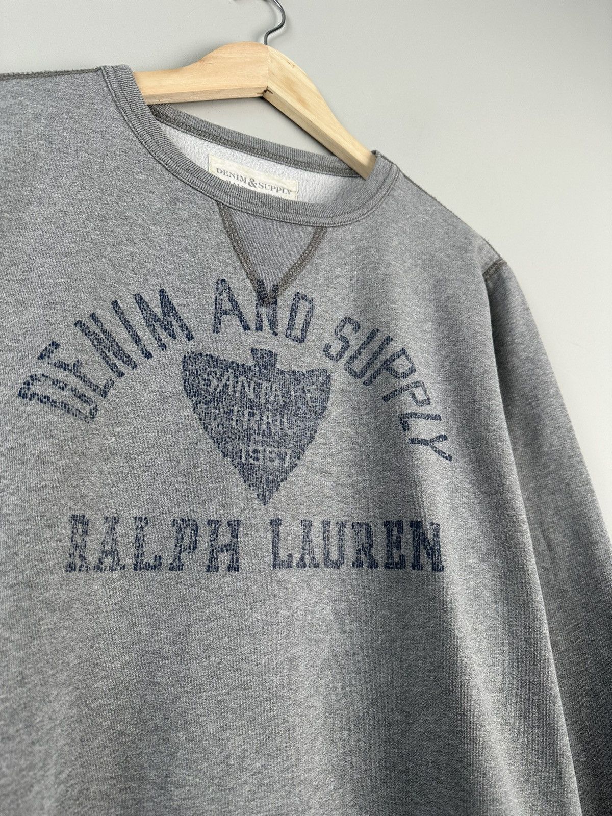 Denim & Supply Ralph Lauren × Polo Ralph Lauren Vintage Y2k Denim Supply Ralph Lauren Sweatshirt Size US S / EU 44-46 / 1 - 3 Thumbnail
