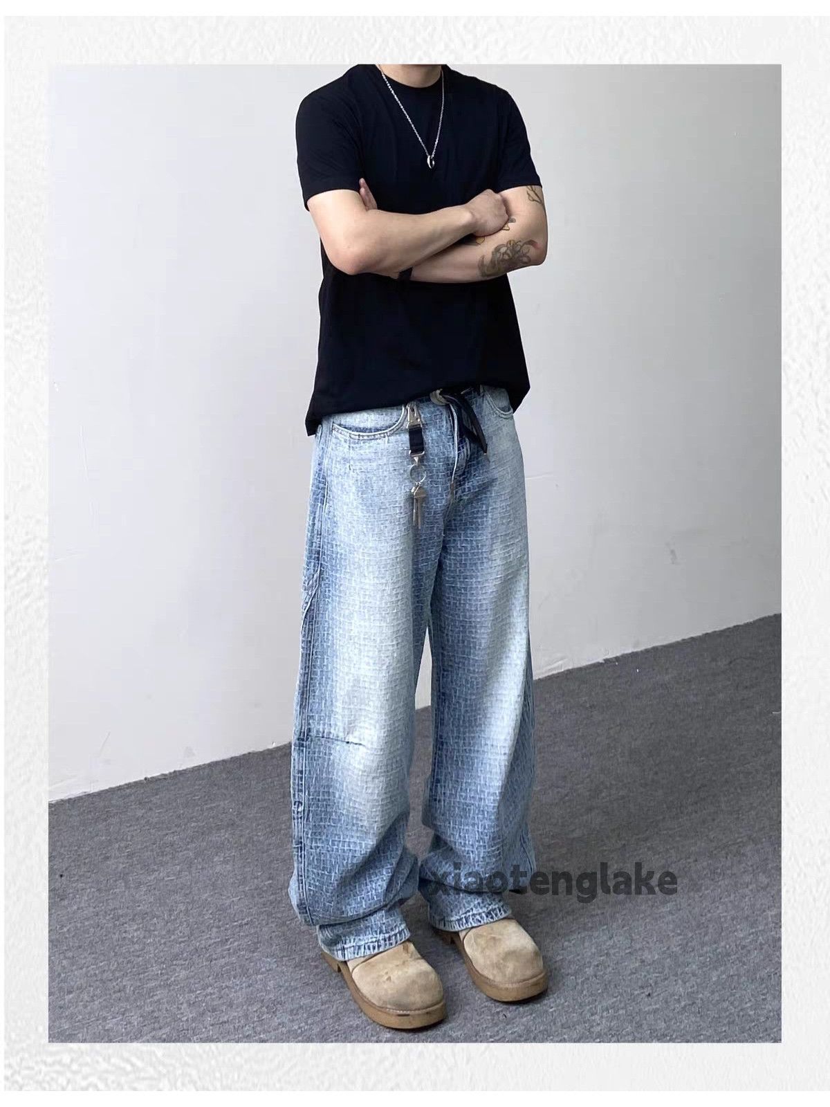 zx faded distressed punk grunge opium hiphop jeans