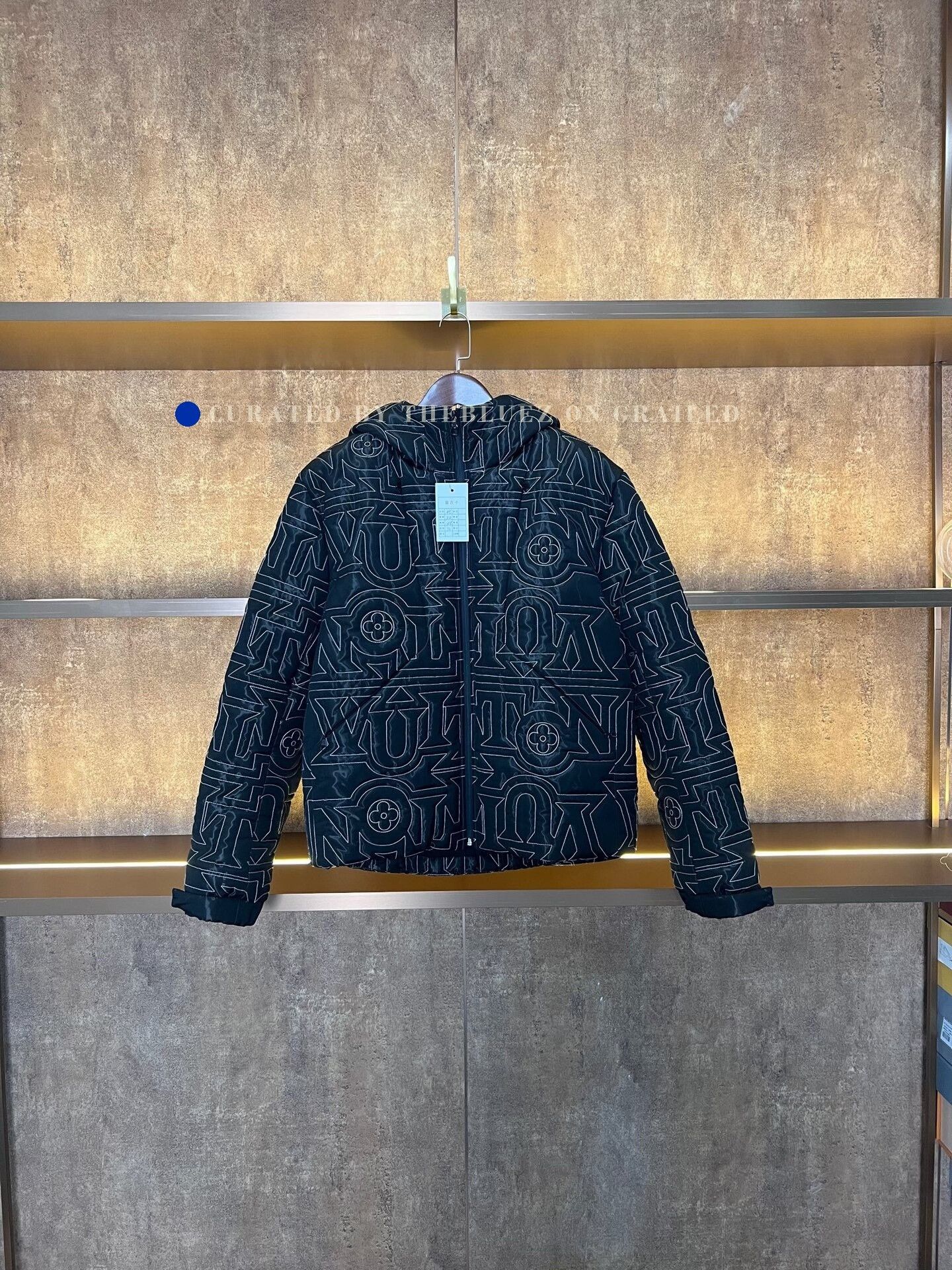Louis Vuitton Louis Vuitton Topstitch Embossed Logo Padded Jacket Size US M / EU 48-50 / 2 - 1 Thumbnail