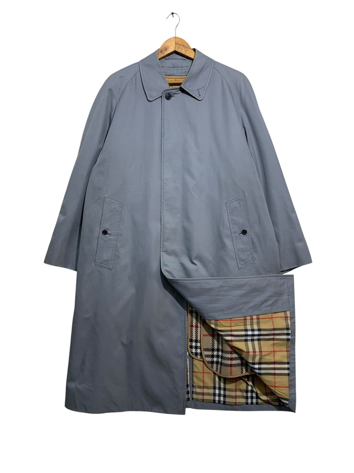 Burberry Prorsum 🔥VTG BURBERRYS NOVACHECK OVERCOATS JACKET Size US L / EU 52-54 / 3 - 3 Thumbnail