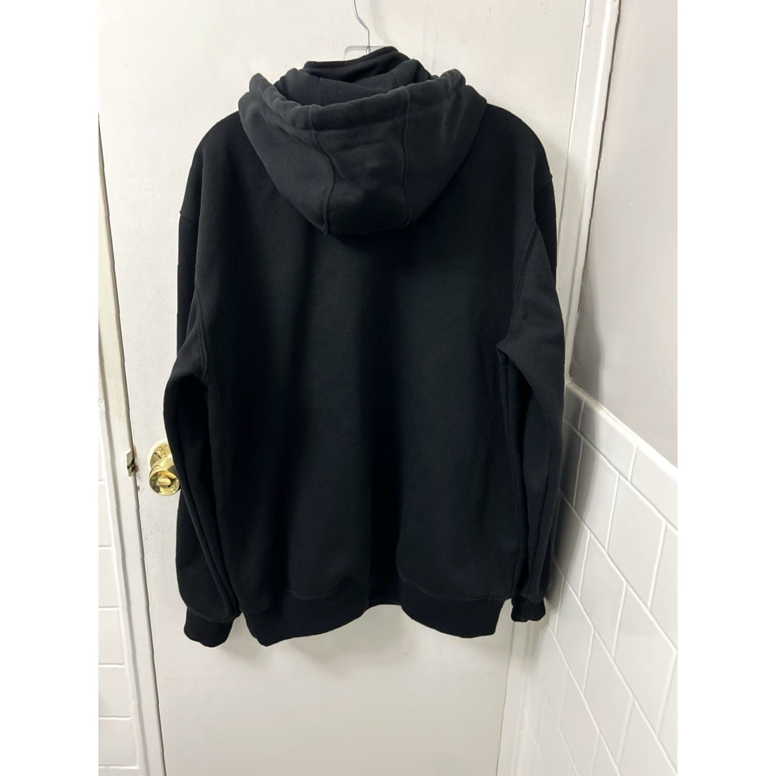 Carhartt Carhartt Rain Defender Hoodie Mens M Black Loose Fit Pullover L/S TS0617-M Size US M / EU 48-50 / 2 - 7 Thumbnail