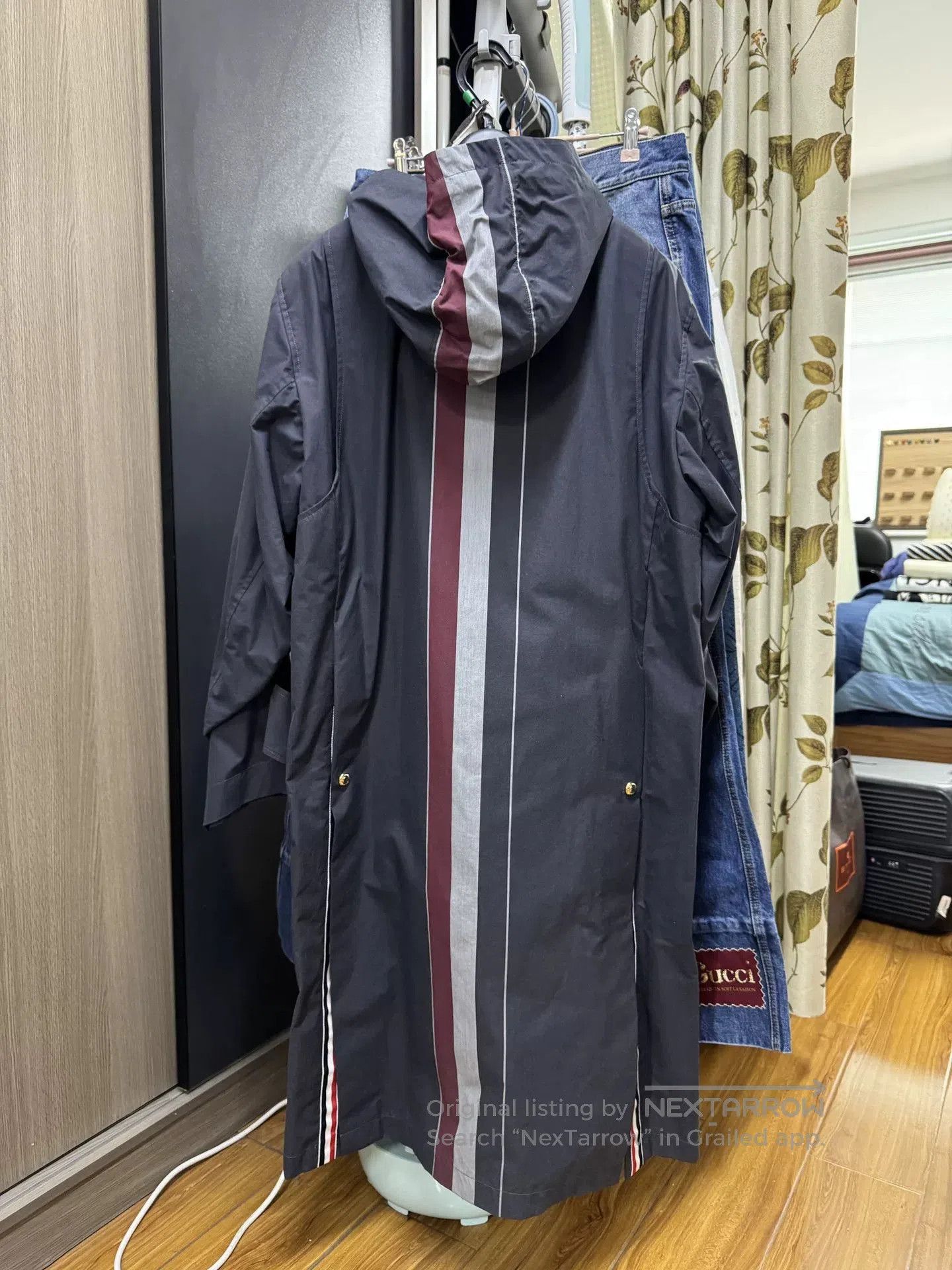 Thom Browne thom browne navy hooded trench coat. Size US S / EU 44-46 / 1 - 2 Thumbnail