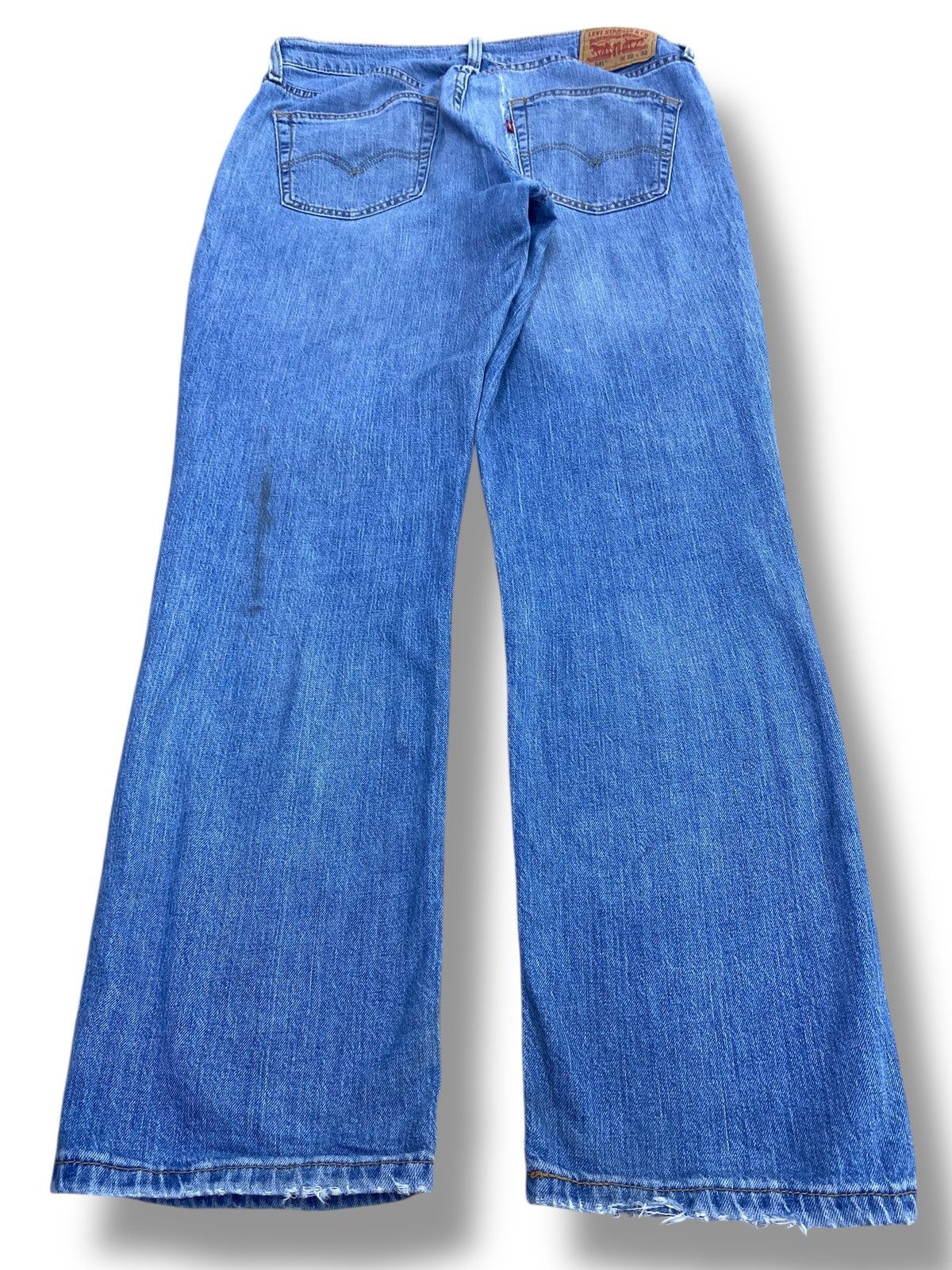 Levi's Levi’s Acid Blue Wash Style Loose Jeans Size US 34 / EU 50 - 3 Thumbnail