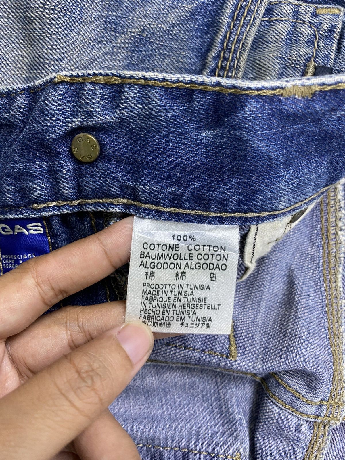GAS Vintage GAS Denim Pants Size US 31 - 14 Thumbnail