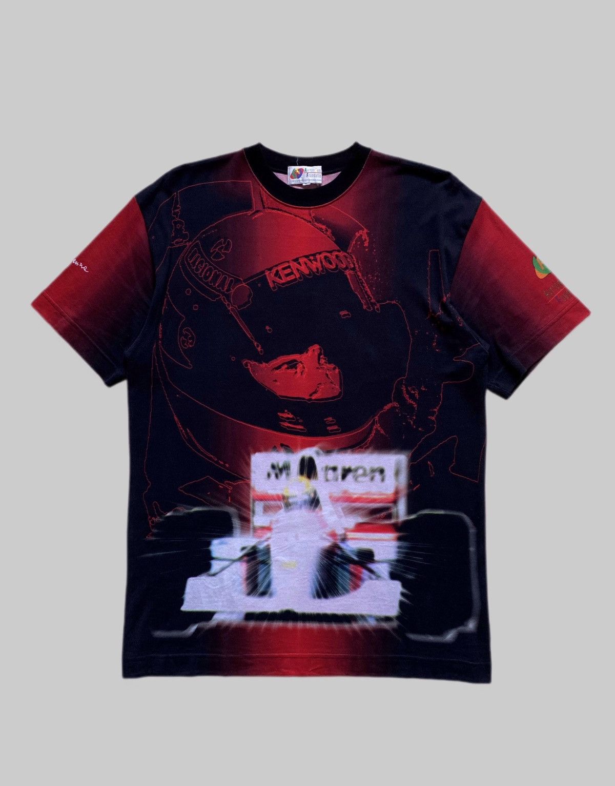 RARE❗️Vintage 90s OVP Ayrton Senna Foundation Tshirt