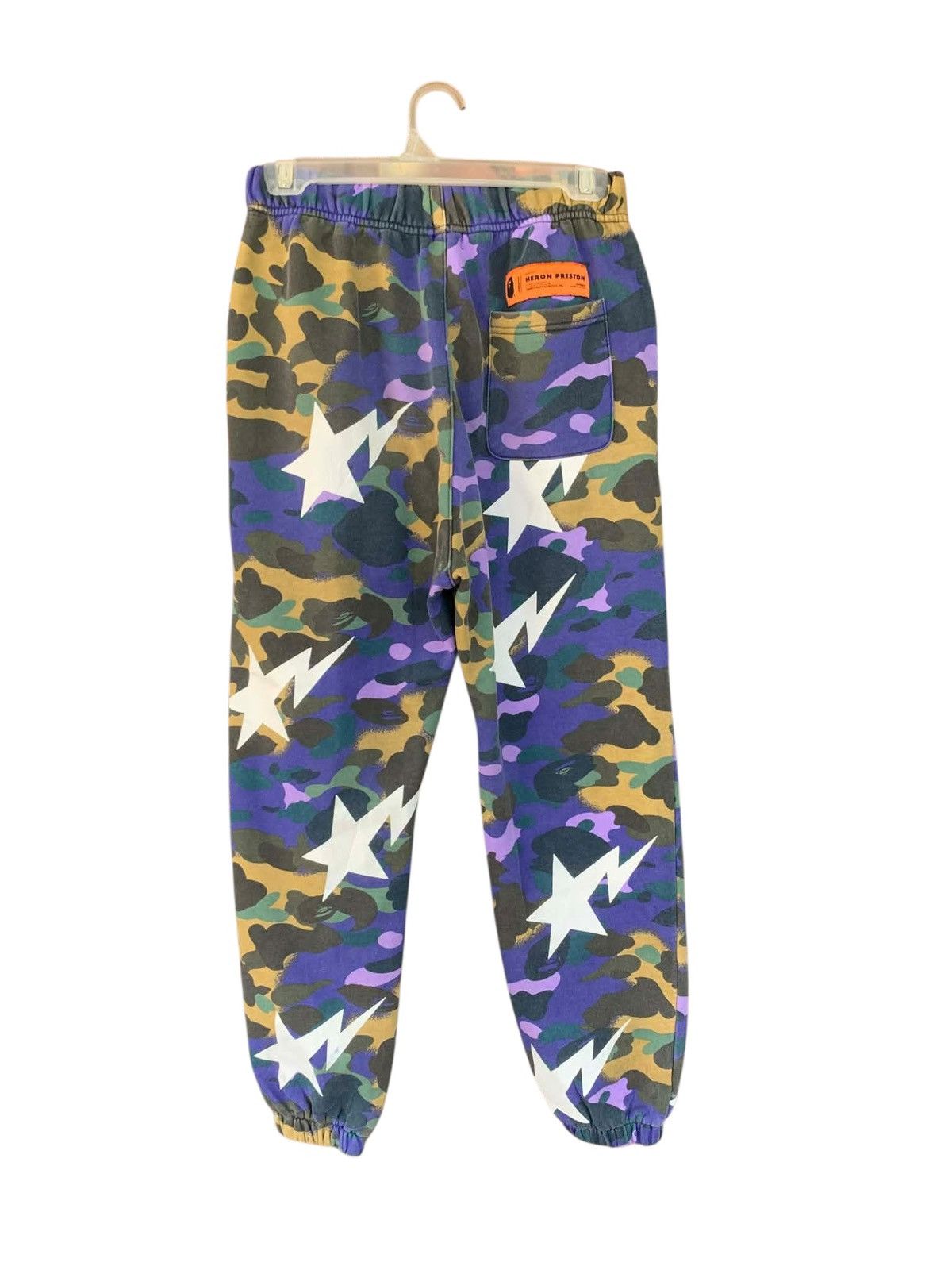 Bape × Heron Preston 🔥BAPE X HERON PRESTON CAMO JOGGER PANTS Size US 32 / EU 48 - 5 Thumbnail