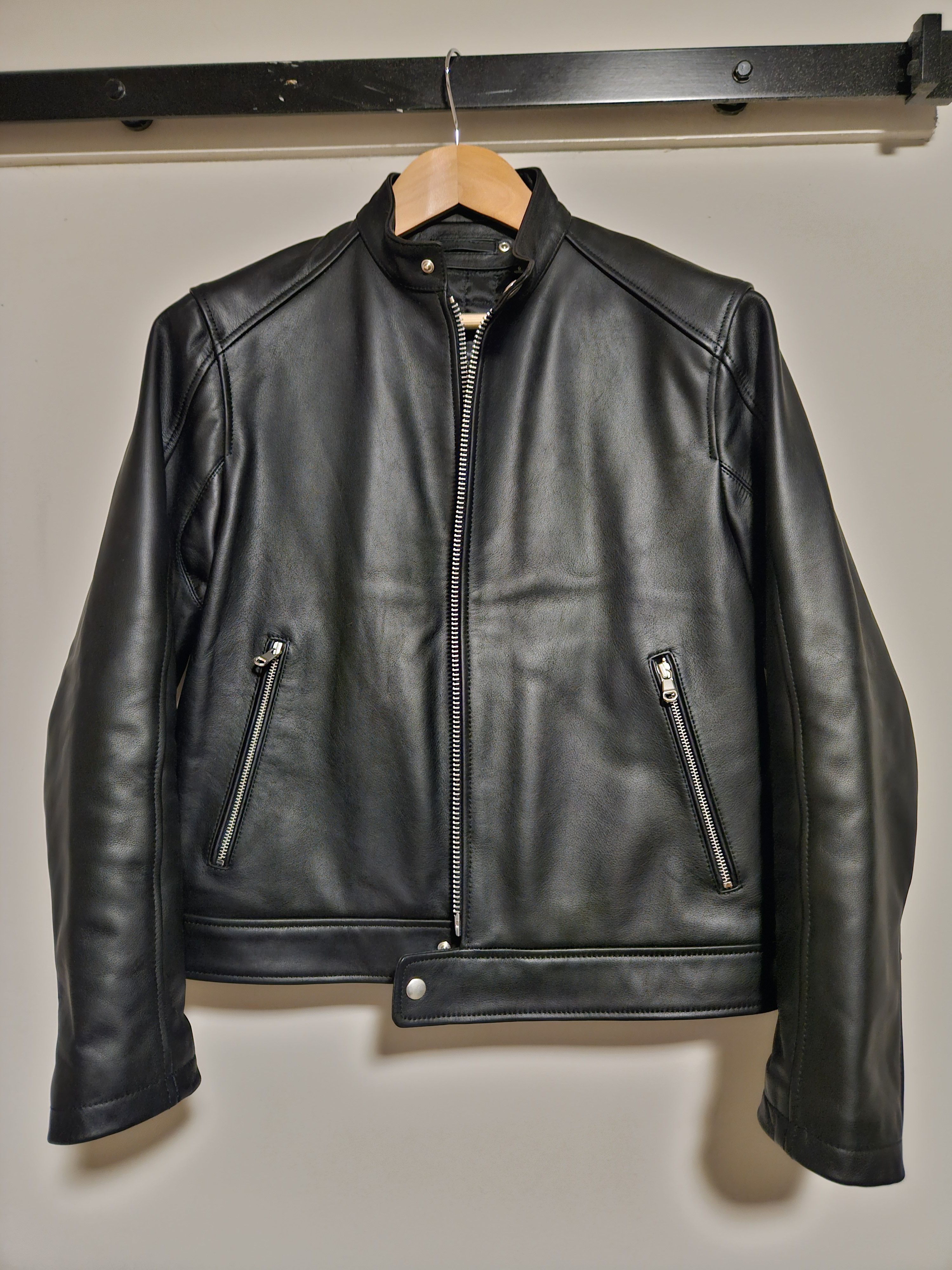 Stussy Stussy Cafe Racer Leather Jacket | Grailed