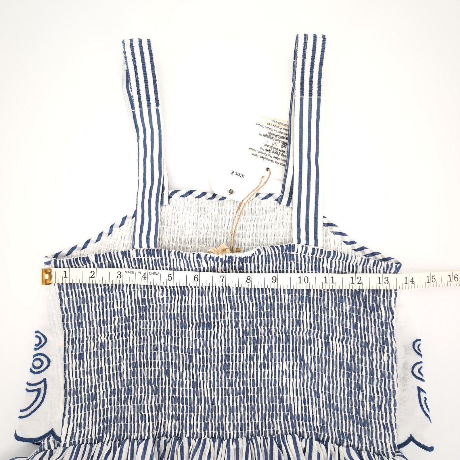 Other Chloe Laetitia Barok Paris Stripe Babydoll Top - Size S -NWT Size S / US 4 / IT 40 - 9 Thumbnail