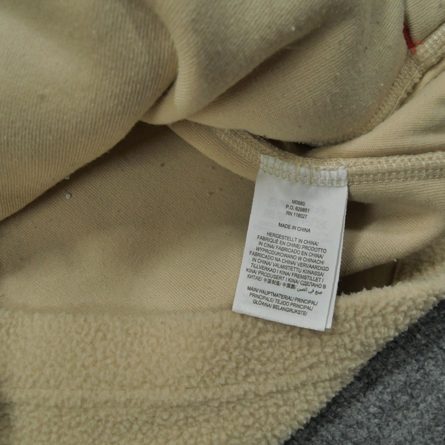 Boden Boden Jacket Mens L Beige Full Zip Fleece Casual Outdoors Bomber Style - Regular Size, Men, Coat/Jacket Size US L / EU 52-54 / 3 - 6 Thumbnail