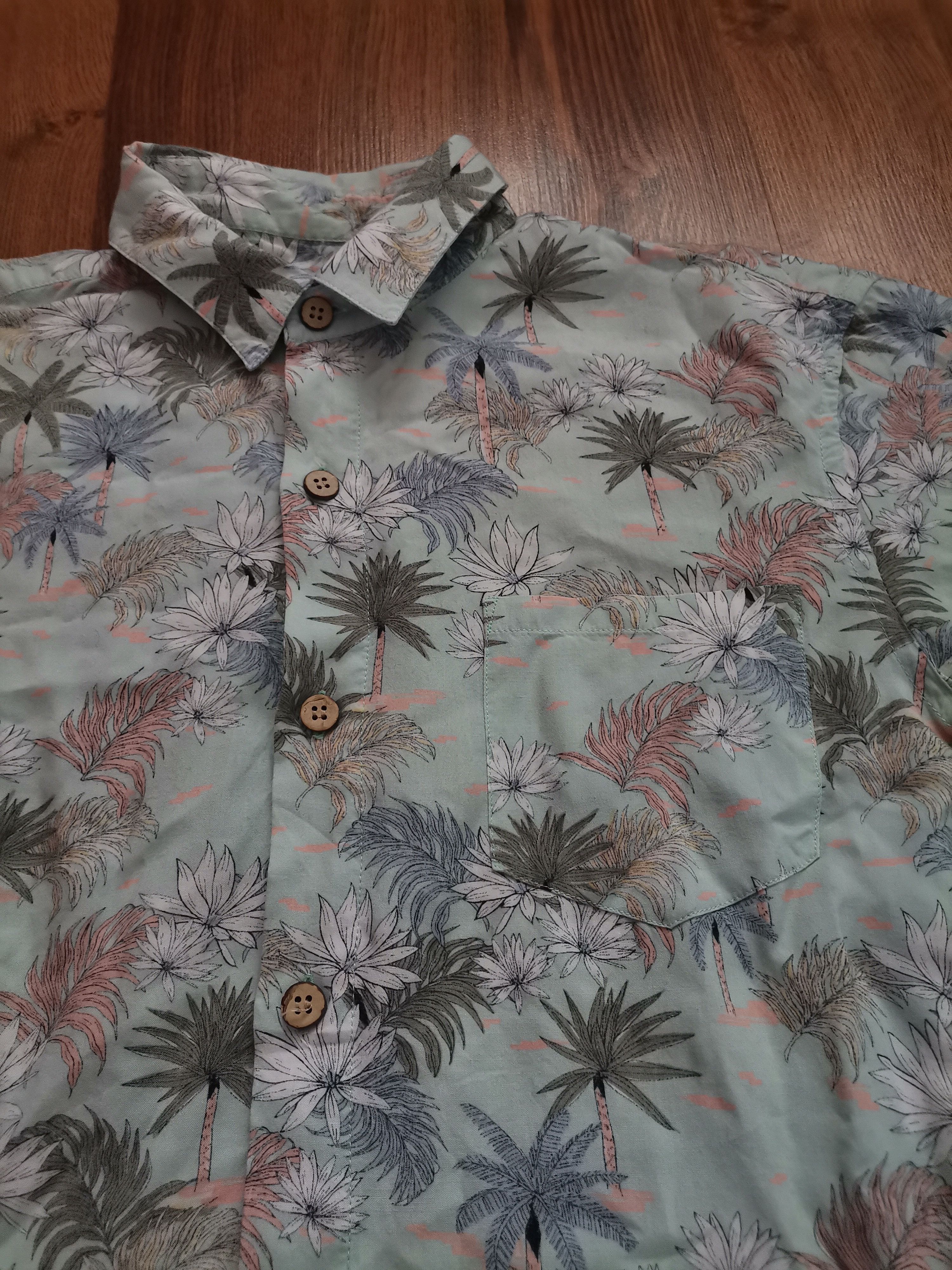 Pull & Bear Pull & Bear Hawaiian Shirt Size US S / EU 44-46 / 1 - 2 Thumbnail
