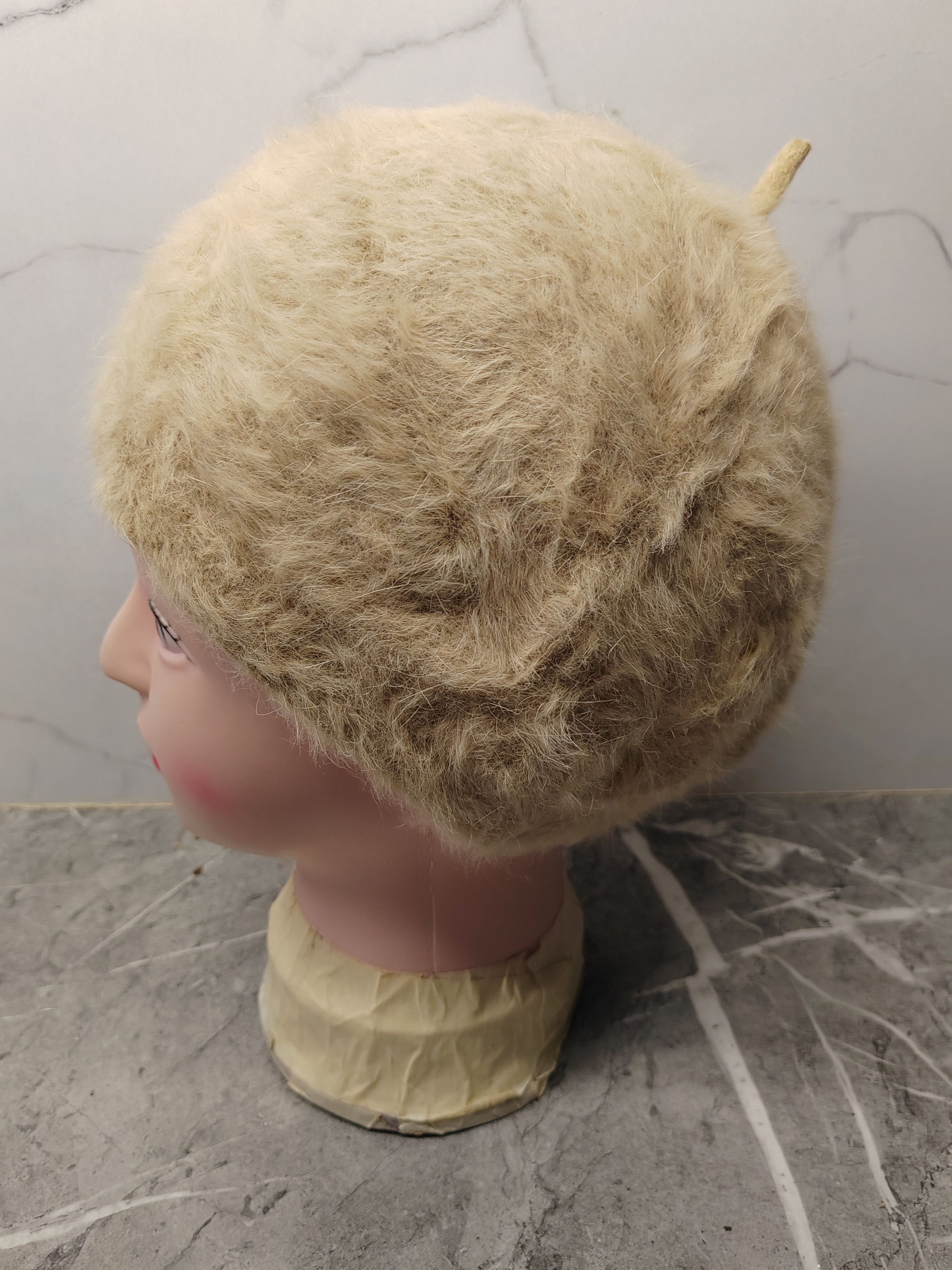 Japanese Brand Vintage Passage Mignon Japanese Fur Snowcap Beanie Size ONE SIZE - 3 Thumbnail