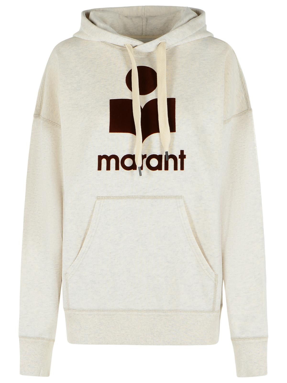 Isabel Marant Etoile ISABEL MARANT ETOILE 'Mansel' Sweatshirt In Ecru Cotton Blend Size XS / US 0-2 / IT 36-38 - 1 Thumbnail