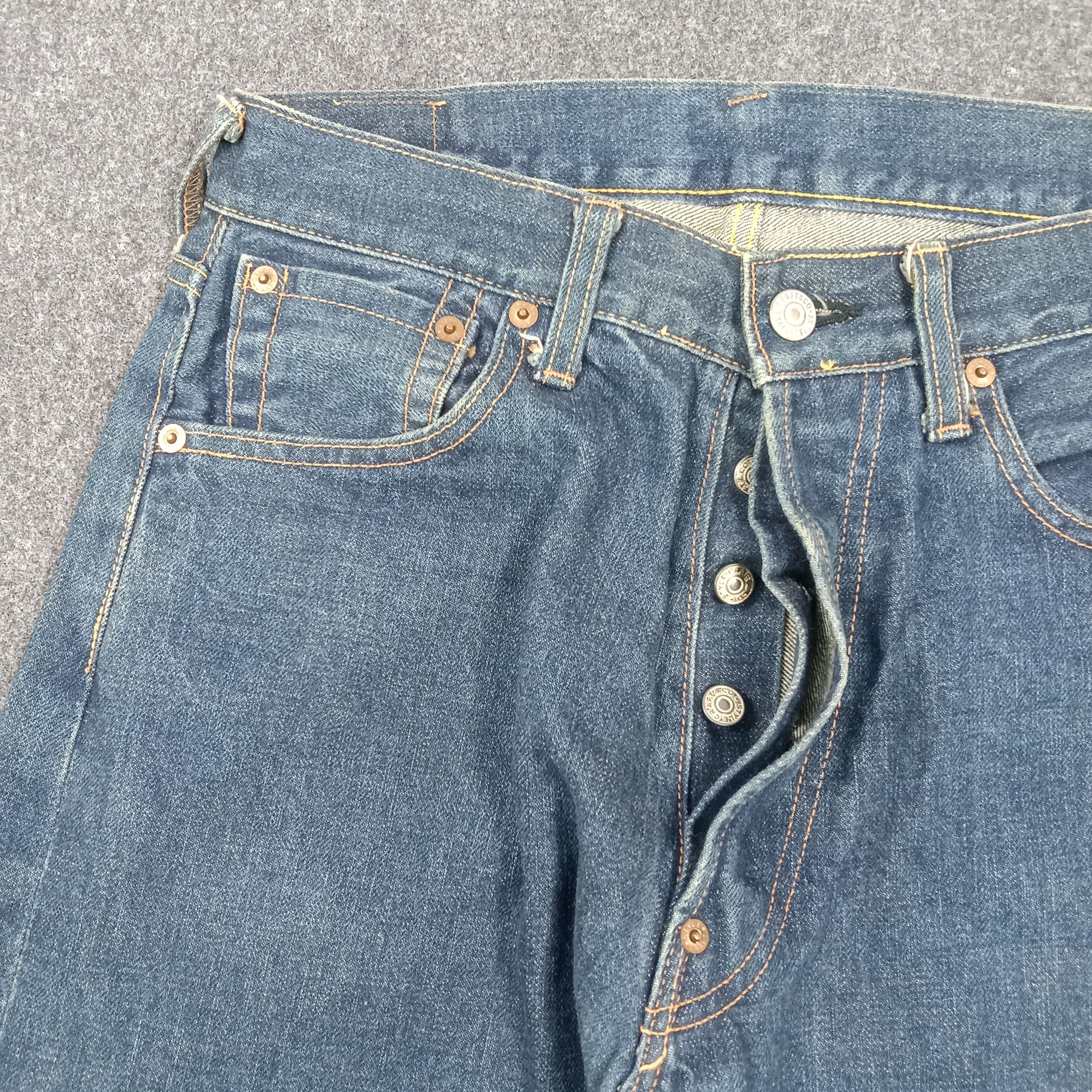 Evisu EVIS Japanese Selvedge Custom Diacock Jeans C280N32 Size US 29 - 7 Thumbnail