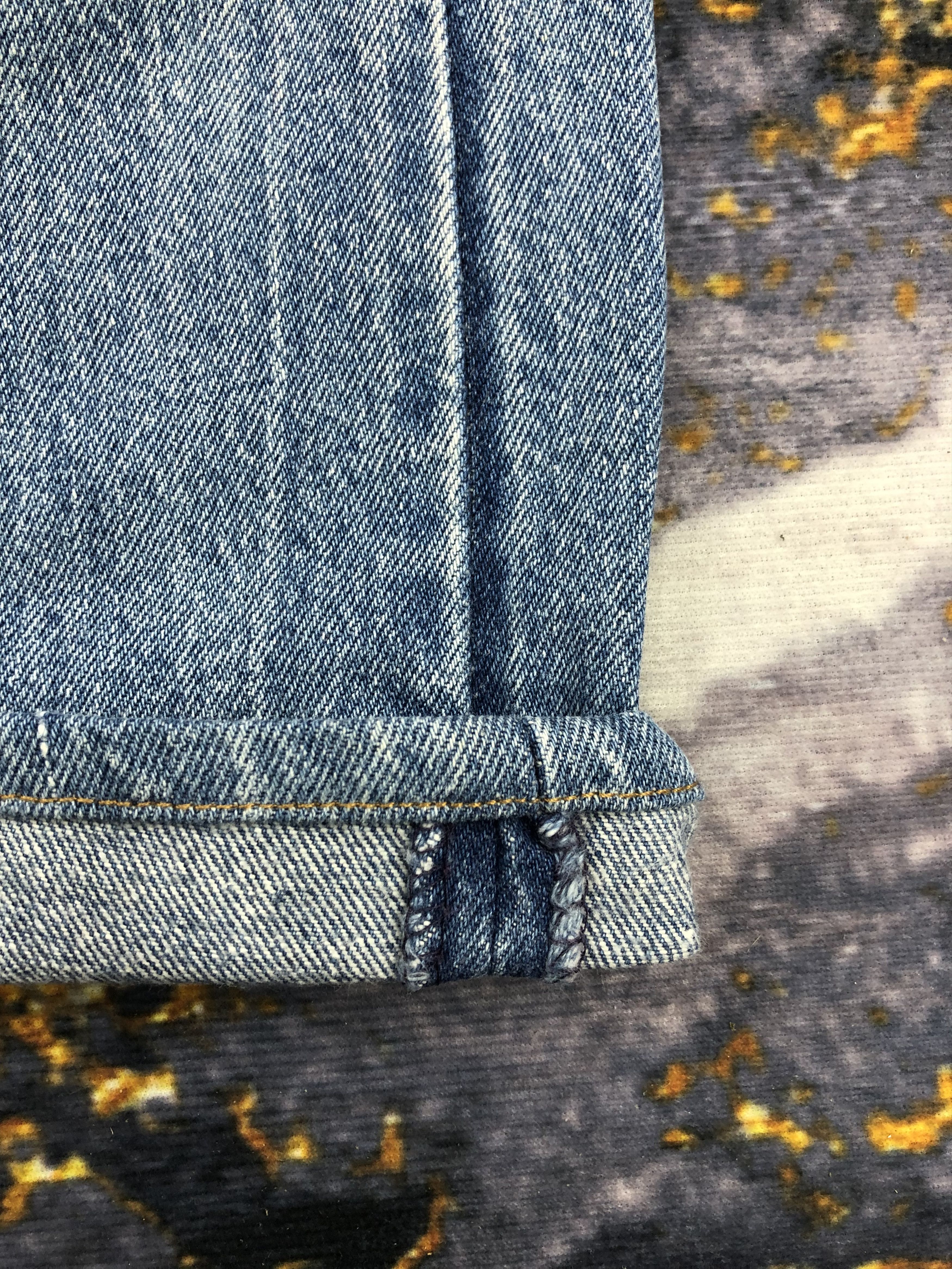 Levi's Vintage 80s Levis 501 Faded Blue Jeans DPP0059 Size US 30 / EU 46 - 7 Thumbnail