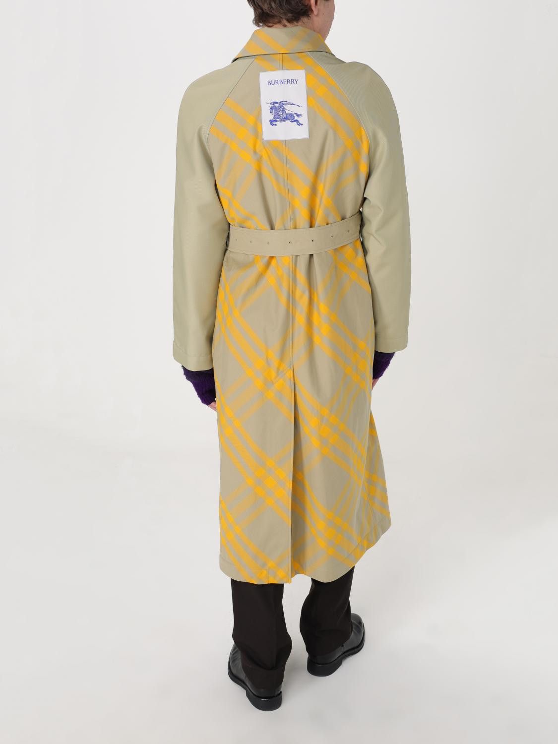 Burberry o1y0426 Trench Coat in Beige/Yellow Size US S / EU 44-46 / 1 - 2 Thumbnail
