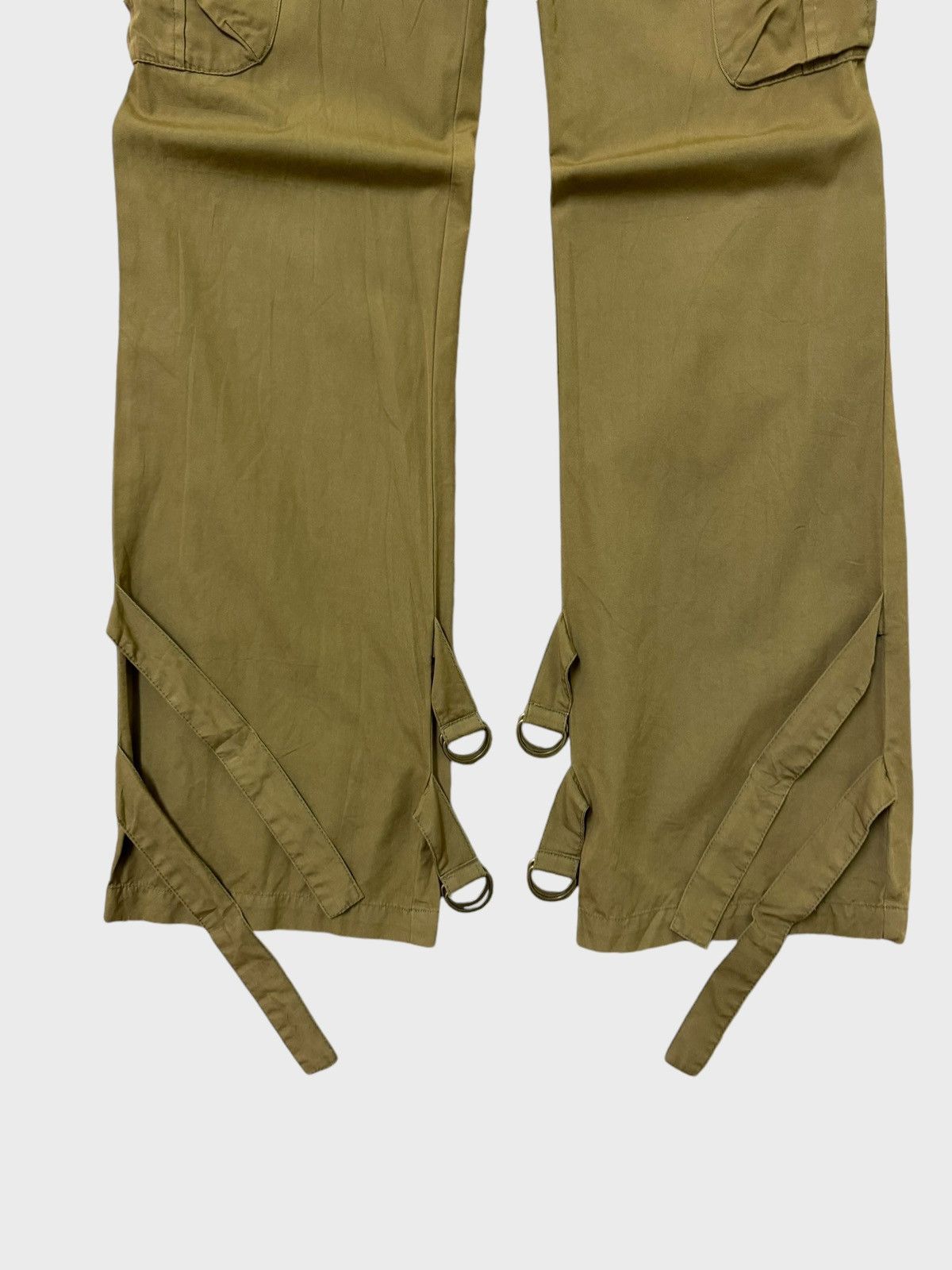 If Six Was Nine × Japanese Brand × Le Grande Bleu (L.G.B.) Y2K M'E'J'A BONDAGE CARGO PANT Size US 30 / EU 46 - 7 Thumbnail