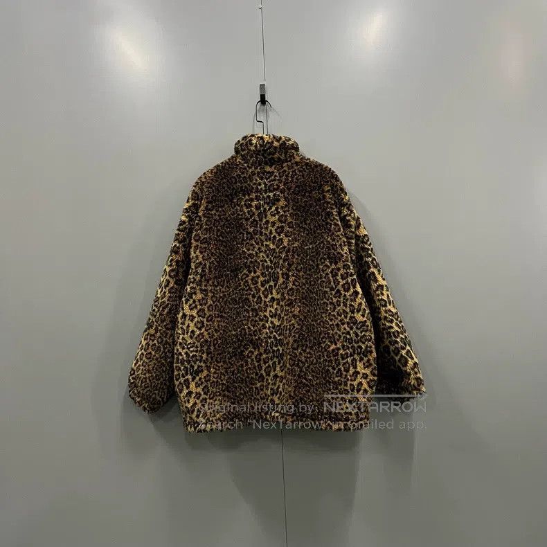 Balenciaga Balenciaga Leopard Print Zipper High Collar Fur Coat Size XS / US 0-2 / IT 36-38 - 2 Thumbnail