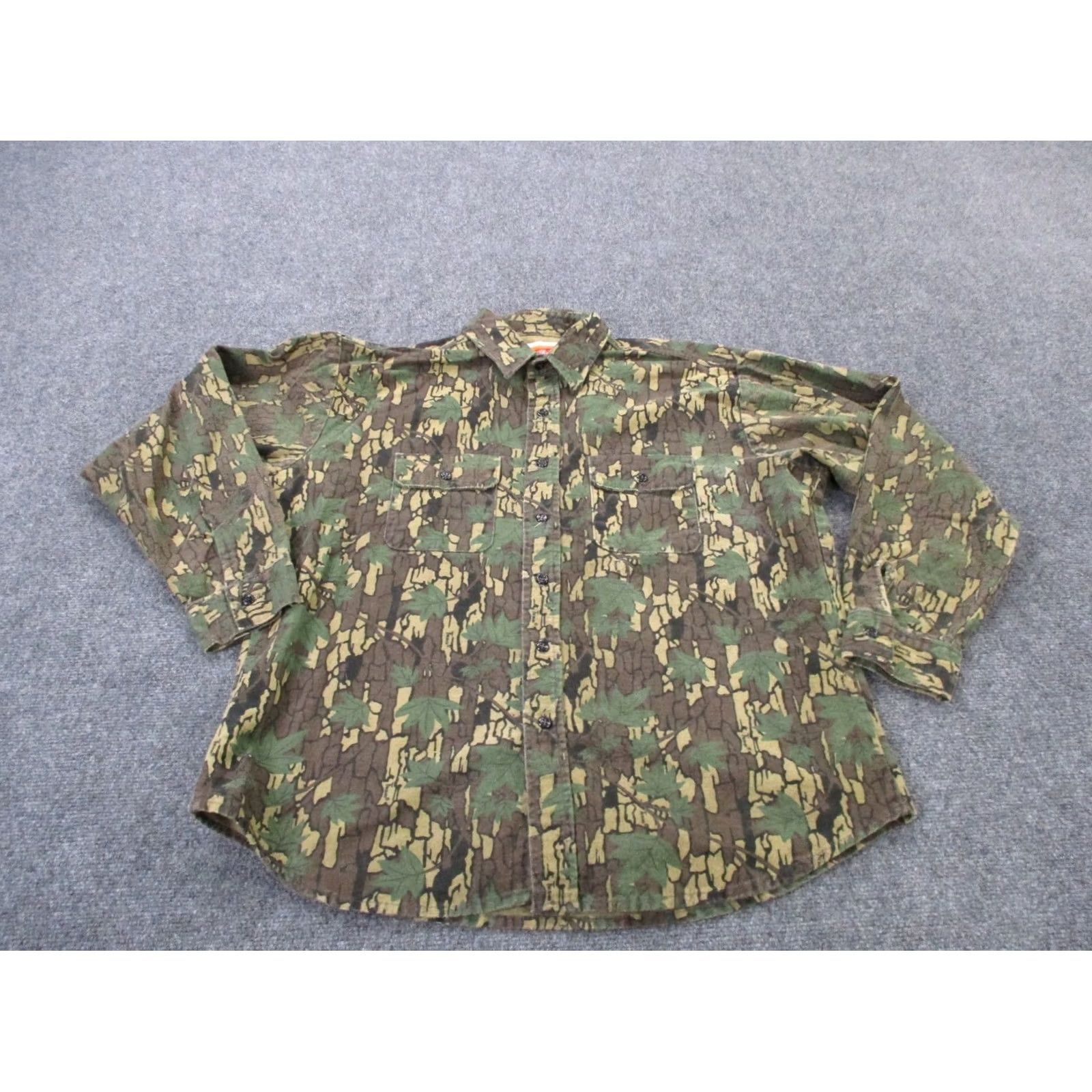 Vintage VINTAGE Winchester Shirt Mens XL Camouflage Flannel 90s Outdoor Button-Up Pocketed Size US XL / EU 56 / 4 - 2 Thumbnail