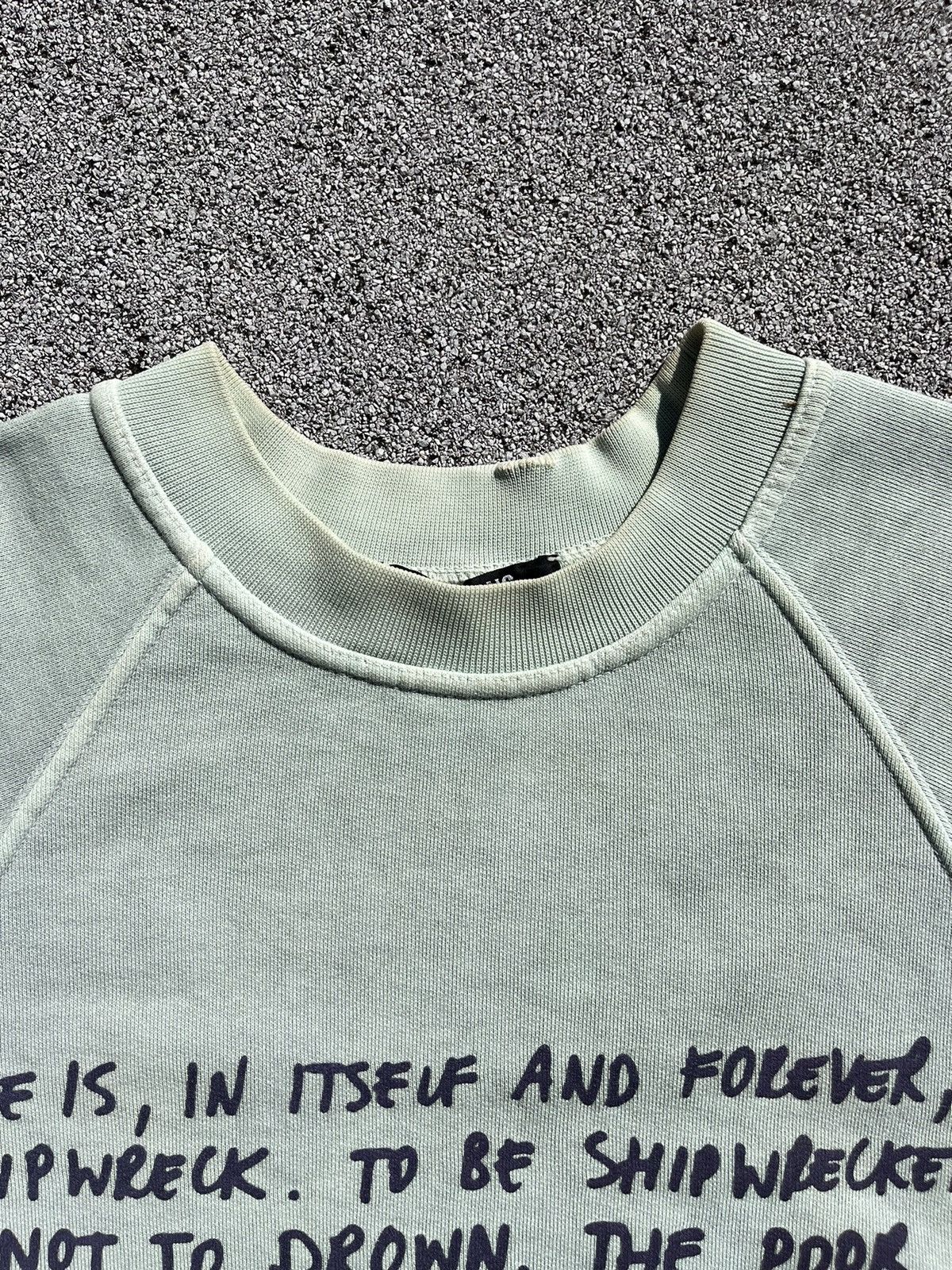 Raf Simons AW04 Raf Simons Waves 'Shipwreck' Crewneck Size US L / EU 52-54 / 3 - 5 Thumbnail