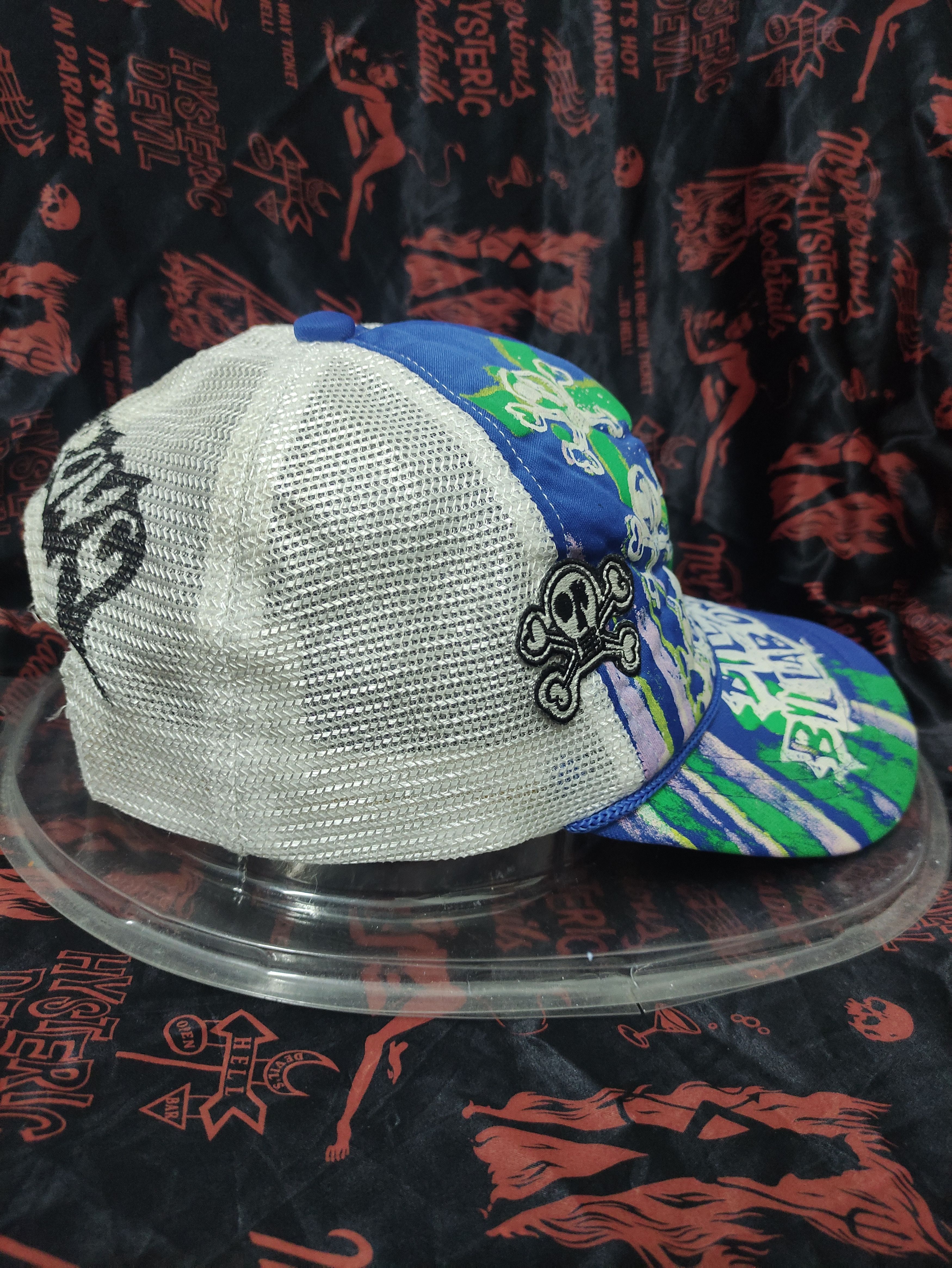 Billabong BILLABONG RARE SKULL DESIGN TRUCKER CAP Size ONE SIZE - 4 Thumbnail