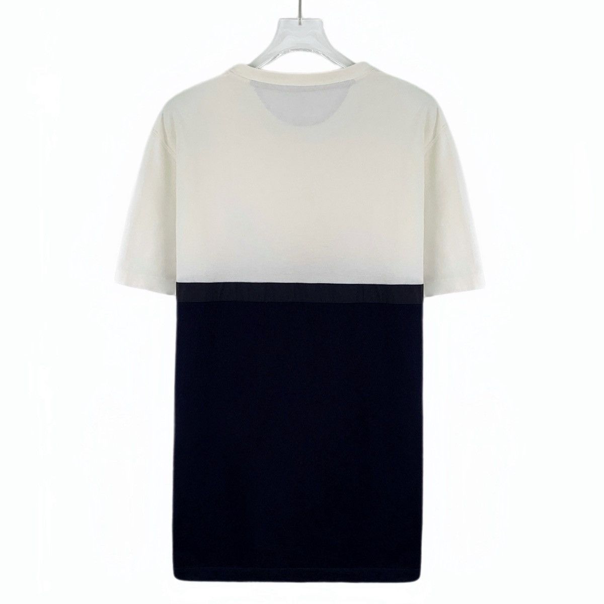 Brunello Cucinelli Brunello Cucinelli Color-block Logo Short Sleeve T-shirt Size US M / EU 48-50 / 2 - 2 Thumbnail