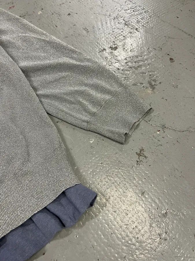 Acne Studios SS2014 Acne Studios Grey Layered Sweater Size US S / EU 44-46 / 1 - 7 Thumbnail