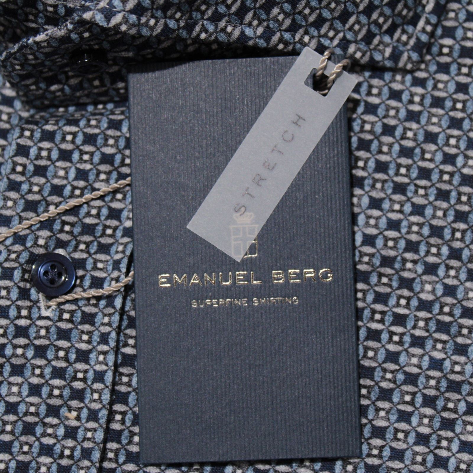 Other Emanuel Berg New with tags Shirt Size L US In Blue Size US L / EU 52-54 / 3 - 2 Thumbnail