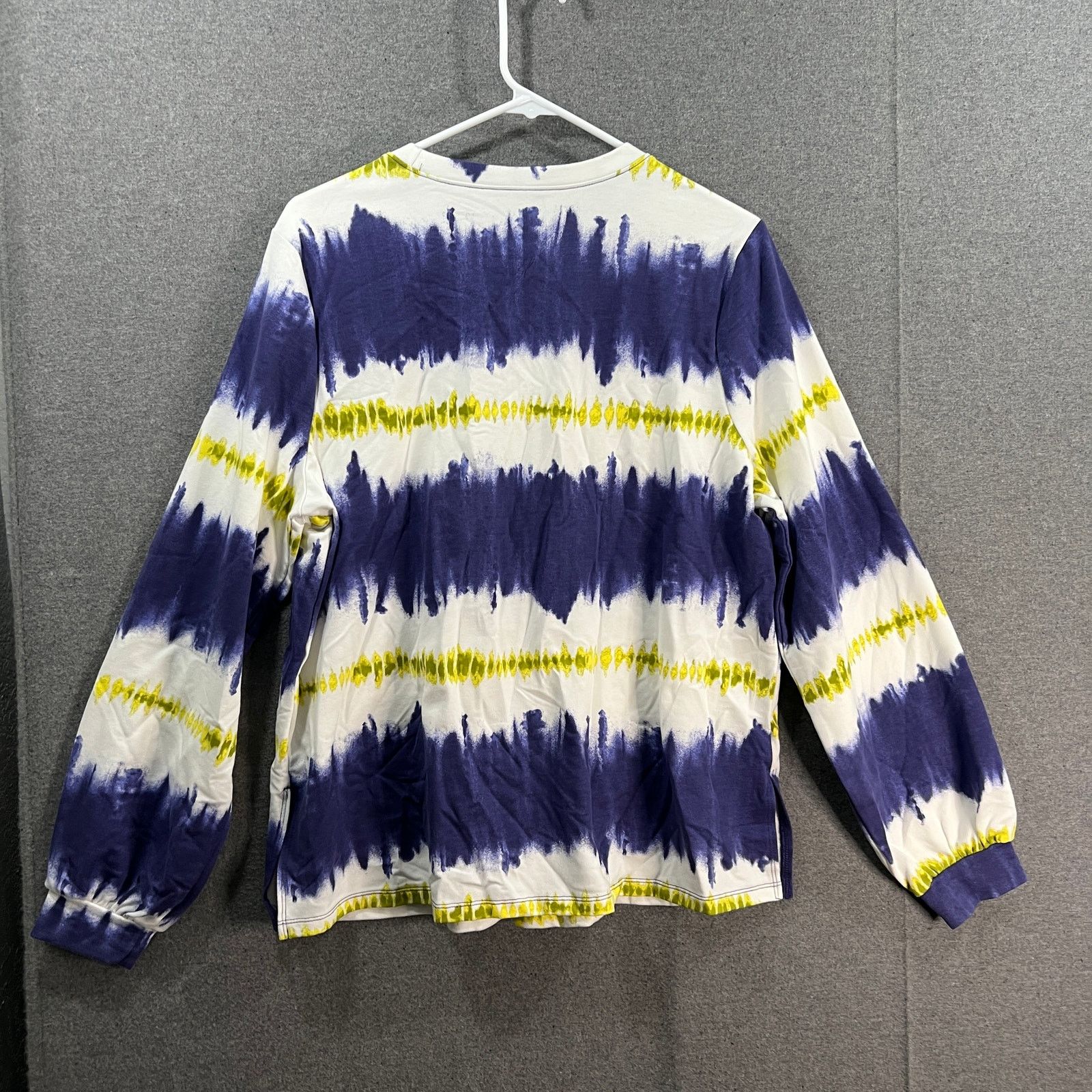 Other AnyBody Washed French Terry Printed Pullover Top Wisteria Size M / US 6-8 / IT 42-44 - 2 Thumbnail