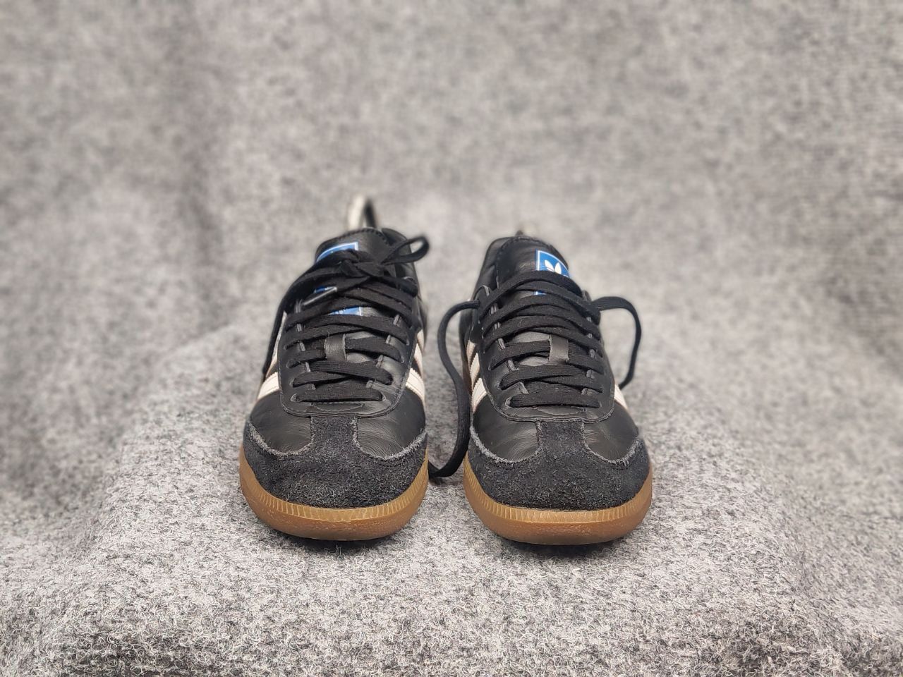 Adidas Vintage Adidas Samba Classic Logo Leather sneakers Shoes Y2K Size US 6 / EU 39 - 8 Thumbnail