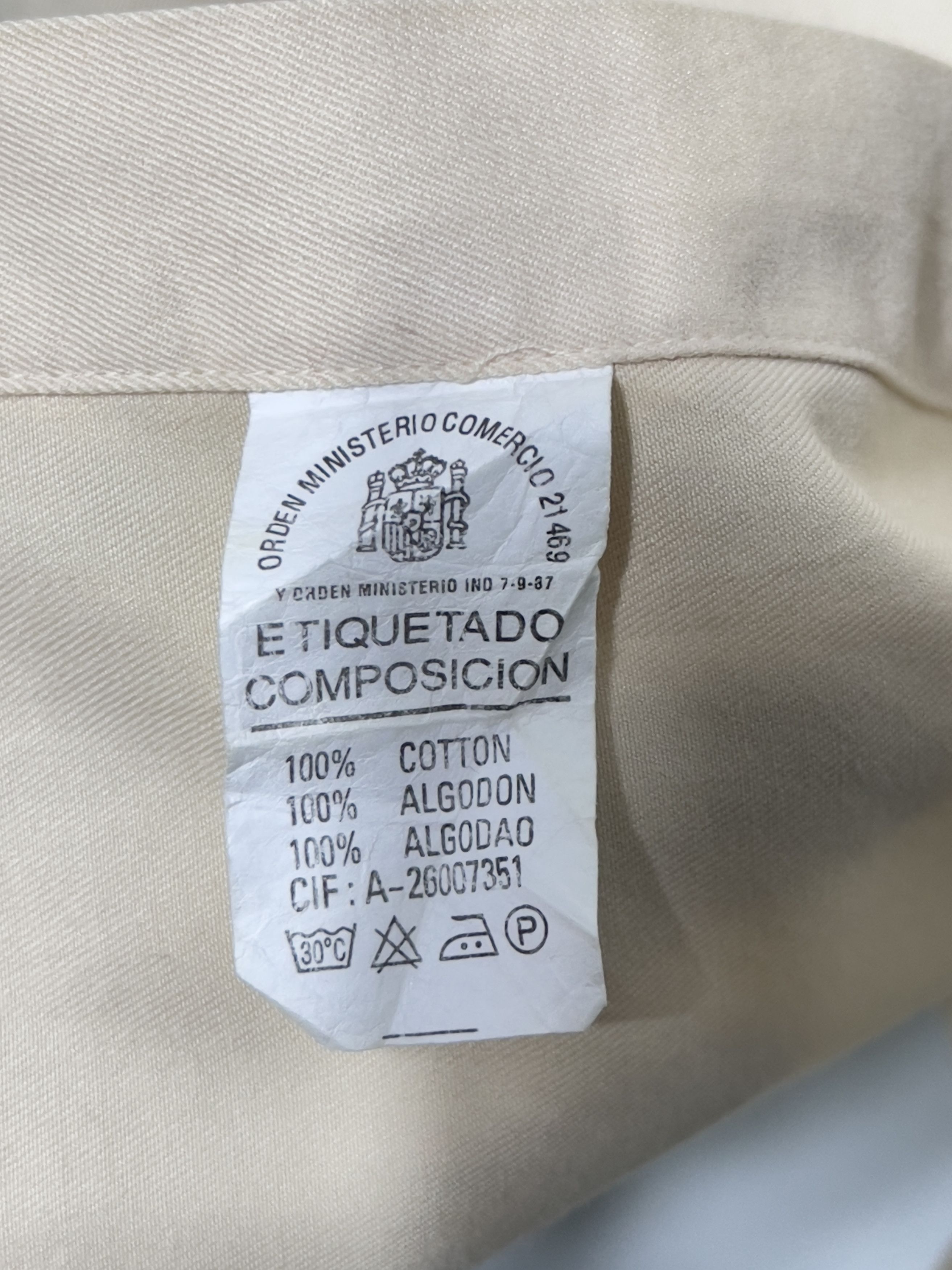Yves Saint Laurent 🔥 YSL Yves Saint Laurent shirt size xl beige cotton Size US XL / EU 56 / 4 - 8 Thumbnail