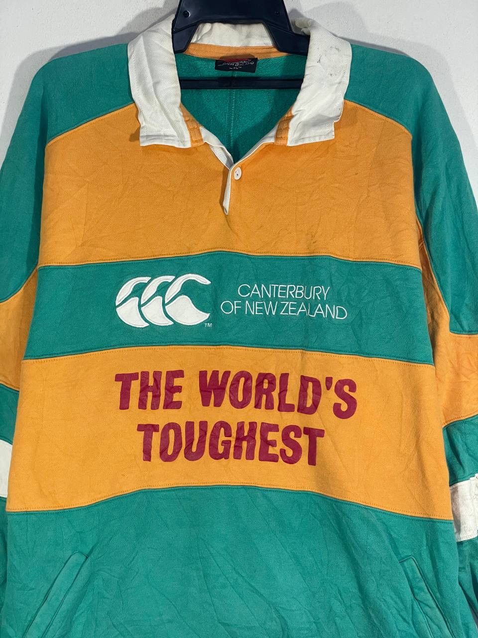Canterbury of New Zealand Vintage Canterbury rugby jersey south africa Size US XXL / EU 58 / 5 - 3 Thumbnail