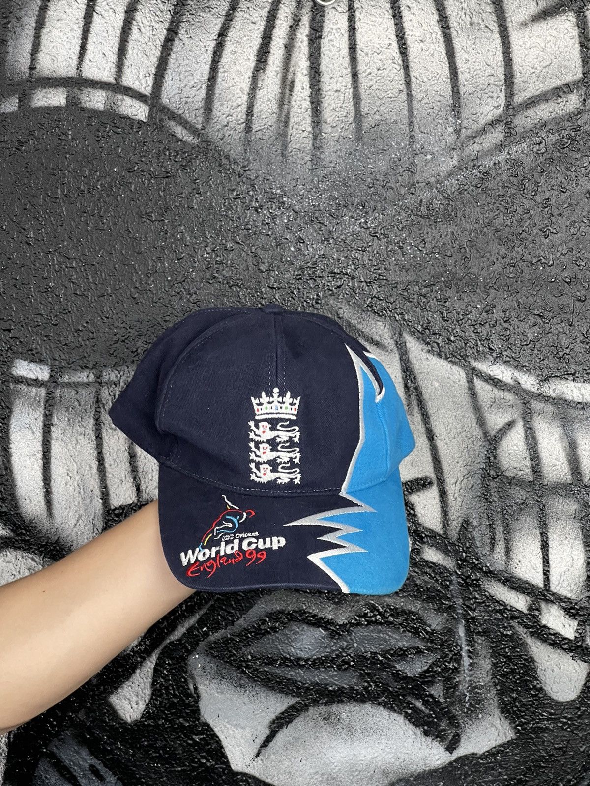 Vintage Vintage Cricket World Cup England 99 Official Licensed Cap Size ONE SIZE - 5 Thumbnail