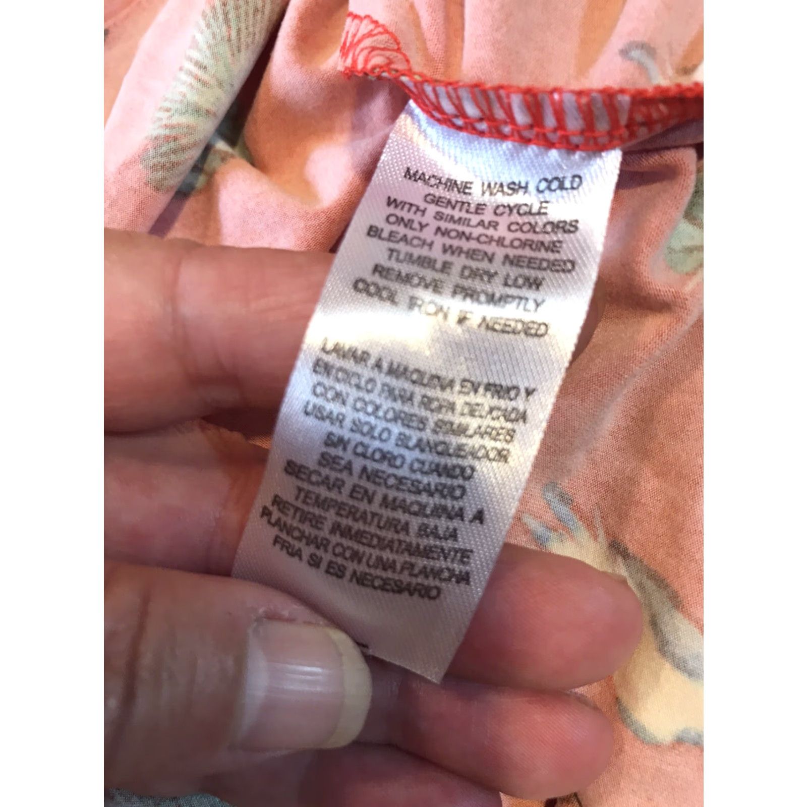 Vintage New York Laundry Women's Tunic Size L Red Sleeveless Casual Breathable All Seasons 90s Inspired Size L / US 10 / IT 46 - 5 Thumbnail