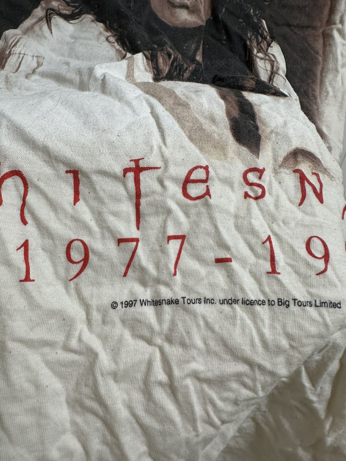 Vintage Vintage 90s David Coverdale “ Whitesnakes Tour 1997 Size US XL / EU 56 / 4 - 4 Thumbnail