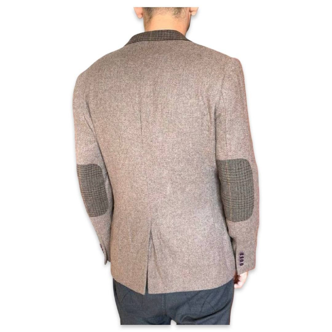 Topman Topman wool elbow patches blazer #1201 Size US L / EU 52-54 / 3 - 5 Thumbnail