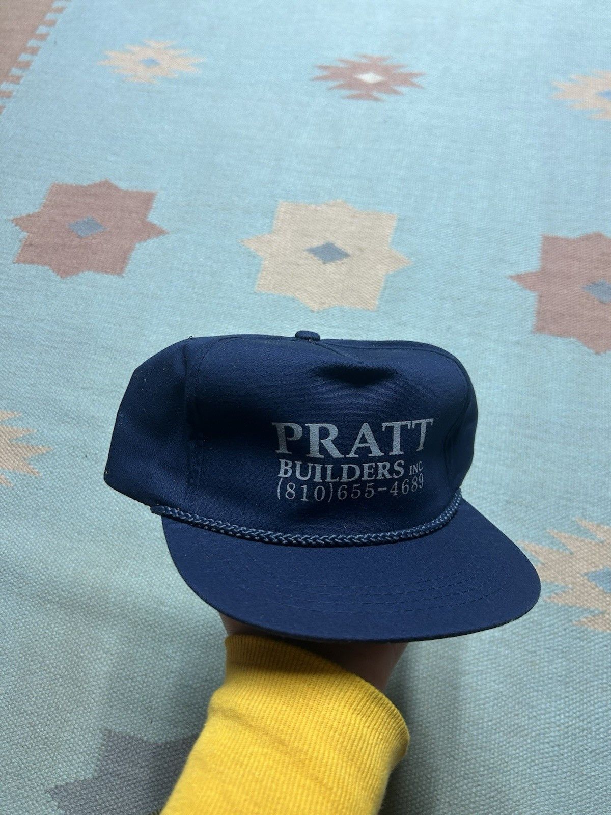 Vintage Vintage SnapBack hat Pratt Builders Michigan construction Size ONE SIZE - 1 Thumbnail