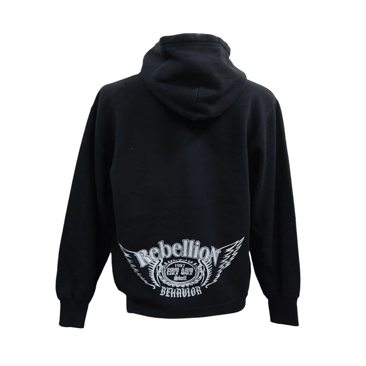 If Six Was Nine × Japanese Brand OXFAM Rebellion Anger Skulls Punk Hoodie Sweatshirt Size US L / EU 52-54 / 3 - 5 Thumbnail