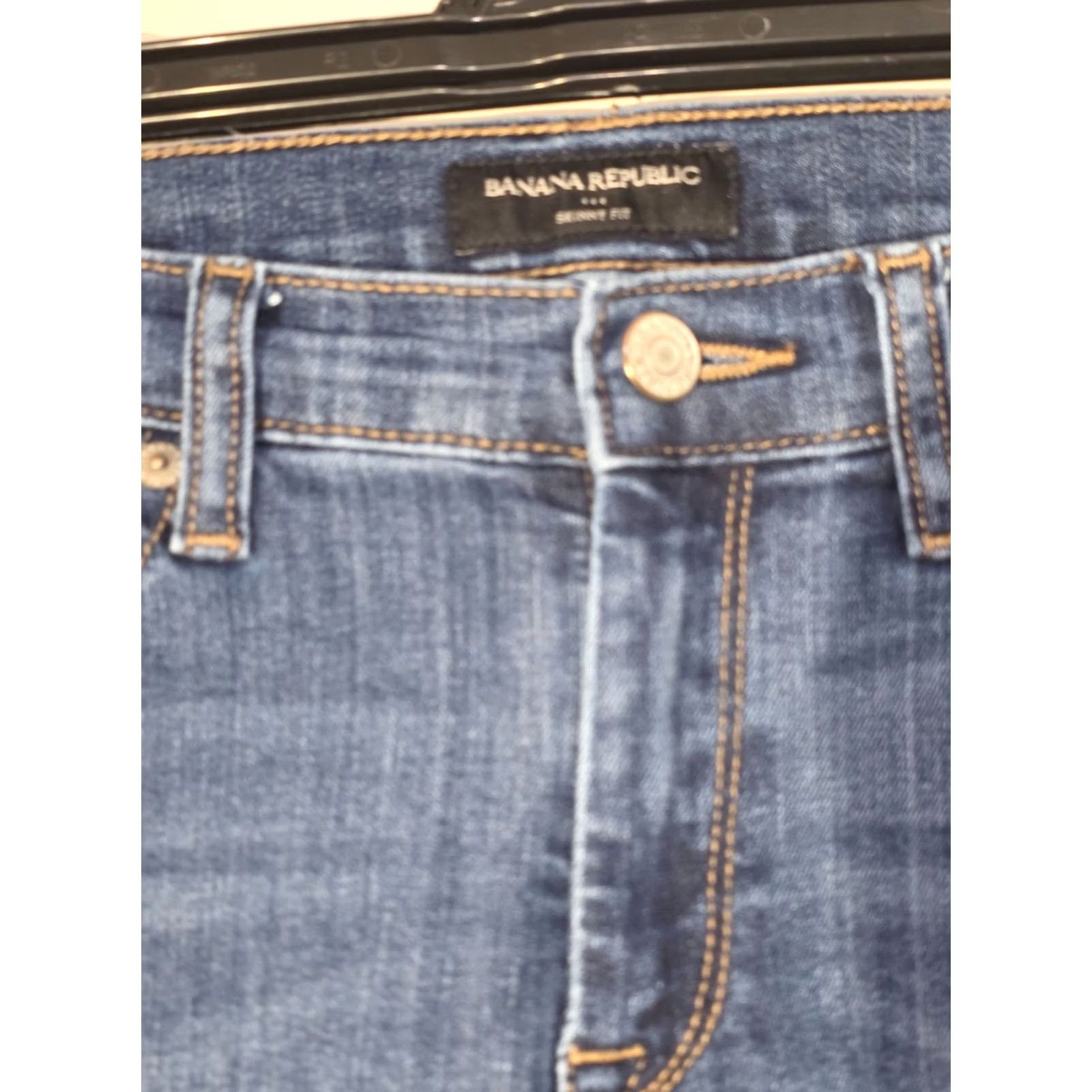 Banana Republic Banana Republic Jeans Women’s 28/6 Skinny Denim Cotton Blue 5-Pocket Medium Wash with Zip Closure Size 28" / US 6 / IT 42 - 5 Thumbnail