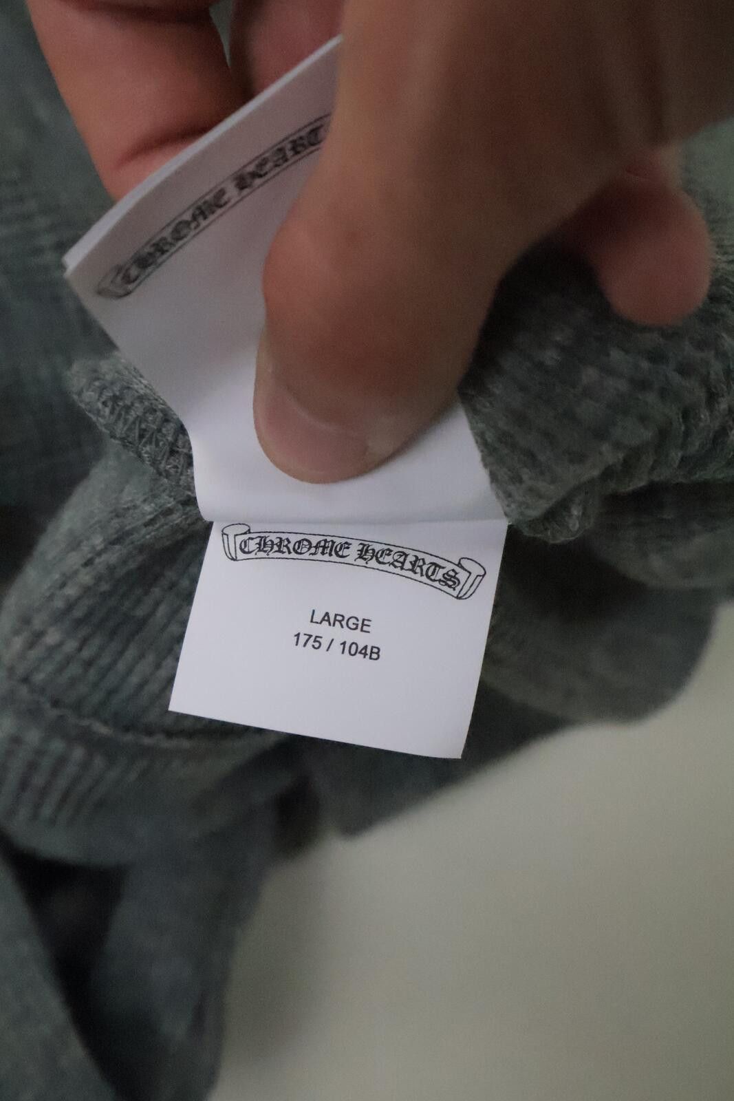 Chrome Hearts Y Not CH Wool Thermal Size ONE SIZE - 6 Thumbnail