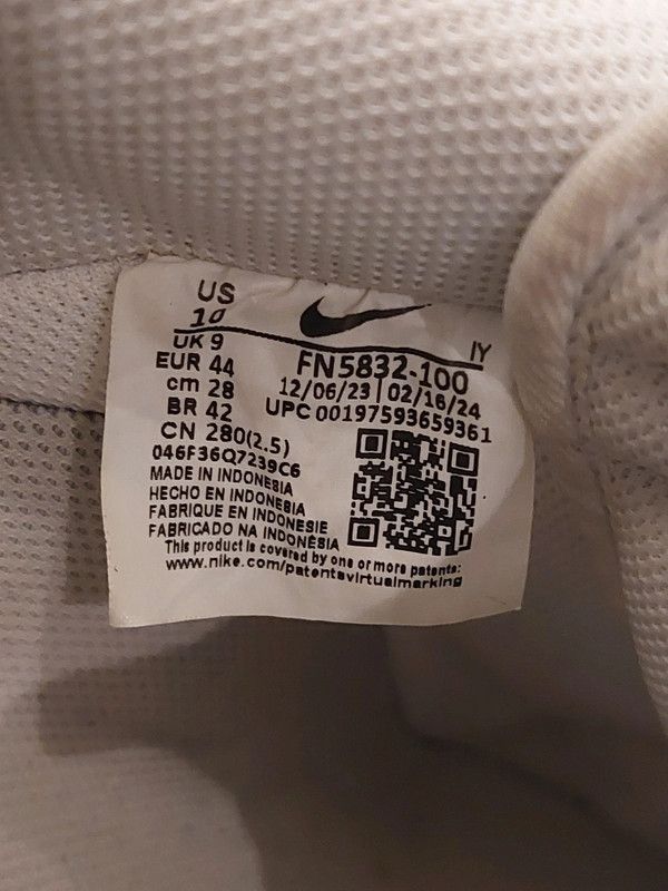 Nike Buty męskie sportowe Nike Air Force 1 rozm 44 Size US 11 / EU 44 - 8 Thumbnail