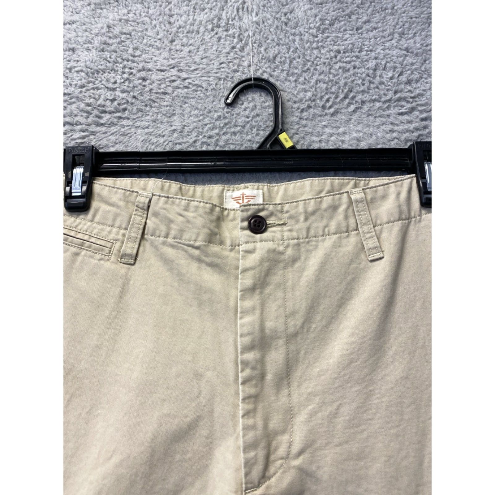 Dockers DOCKERS Men's Chino Pants 36x32 Cotton Tan Flat Front / Straight Leg Pockets, Classic Fit, Regular Size 36 Mens Size US 36 / EU 52 - 2 Thumbnail