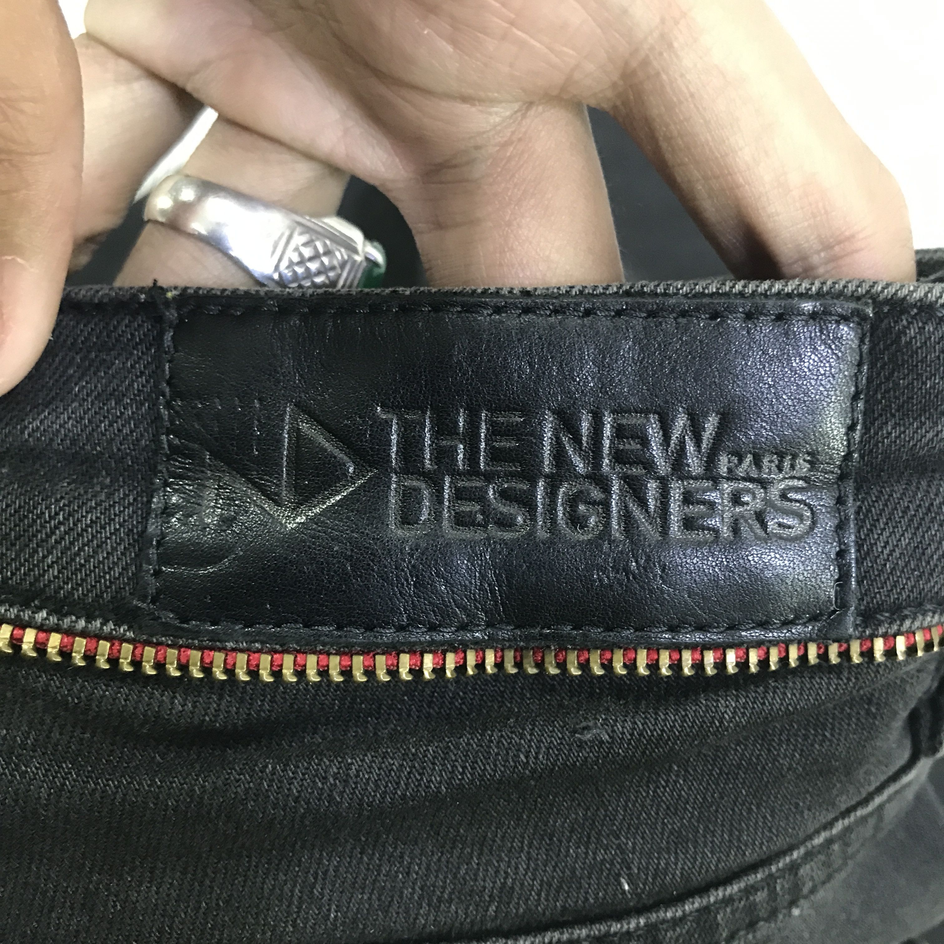 Japanese Brand Vintage The New Designers Punk Jeans K130B20 Size US 31 - 15 Thumbnail