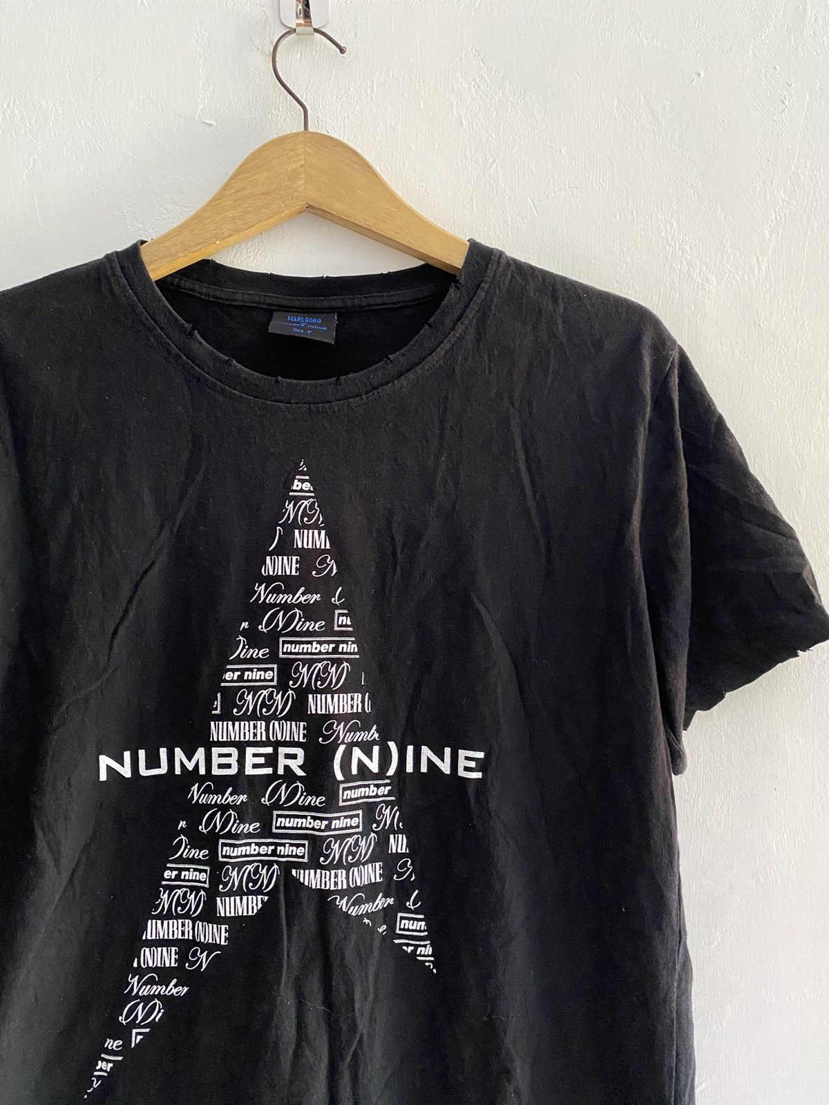 Marlboro × Number (N)ine × Vintage Number (N)ine x Marlboro distressed tshirts Size US M / EU 48-50 / 2 - 3 Thumbnail