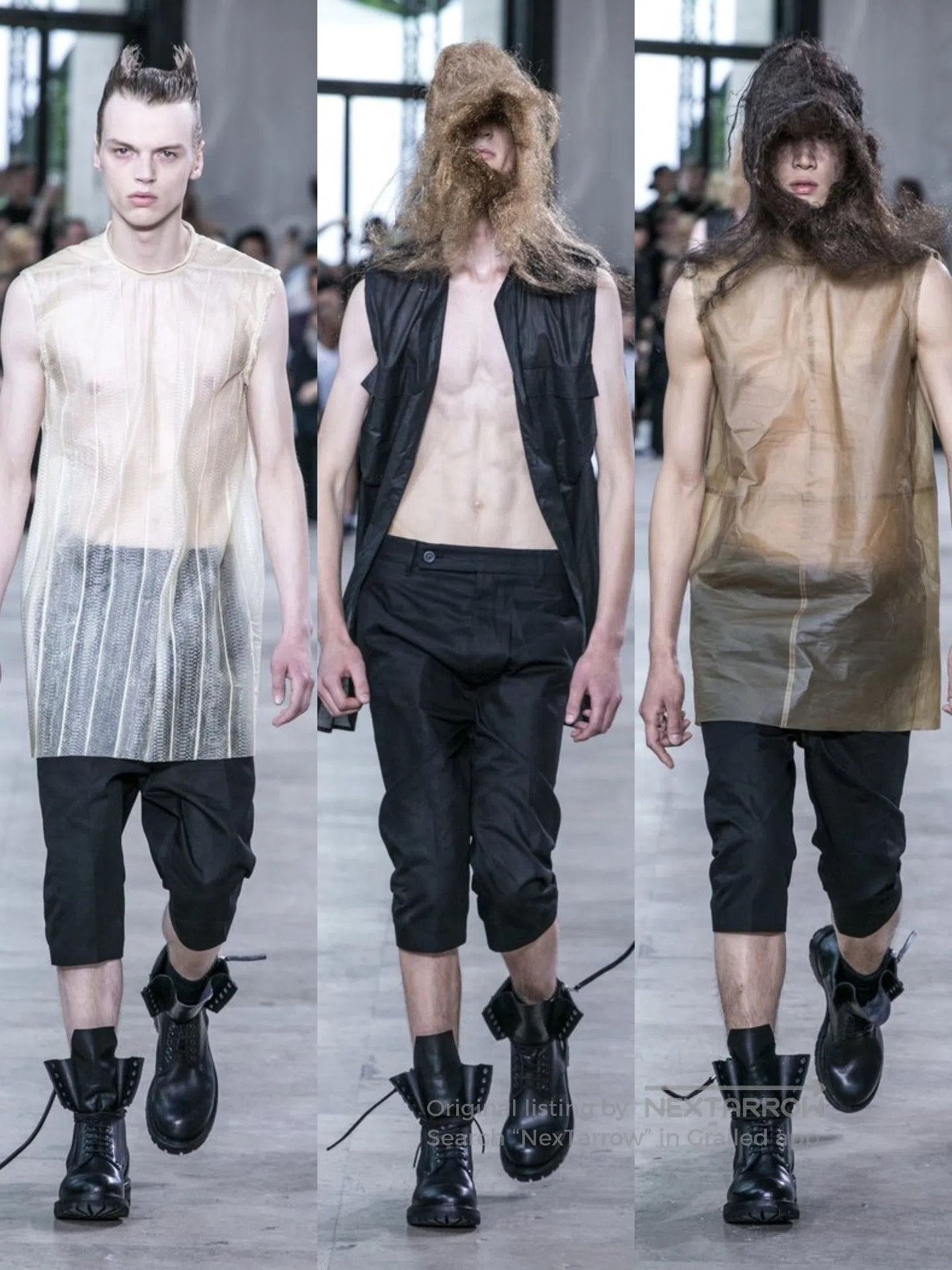 Rick Owens Rick Owens 16SS Capris Pants. Size US 40 / EU 56 - 2 Thumbnail